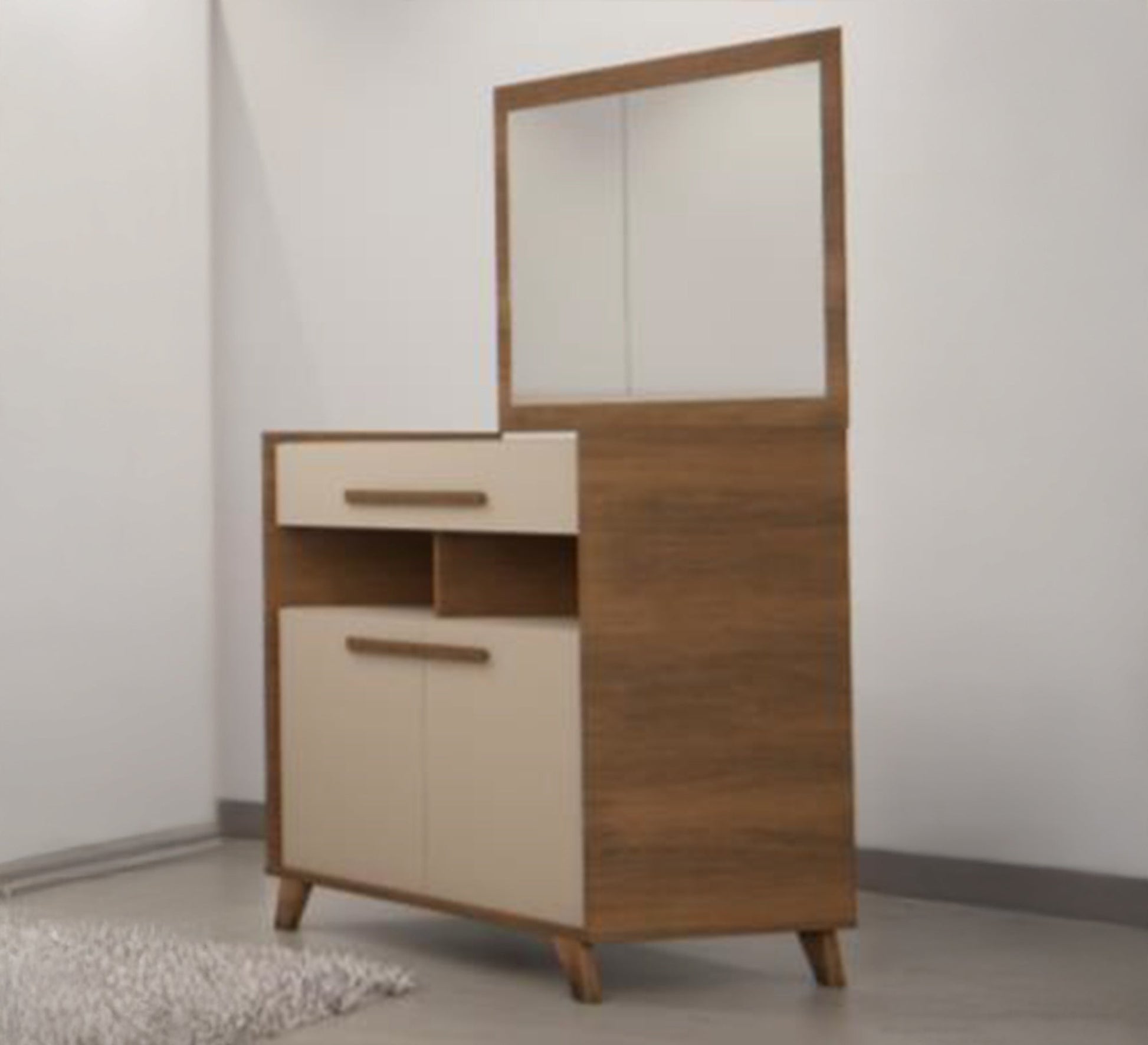 A dressing table with doors and an elegant drawer - Vitrine Furniture - Furniture
