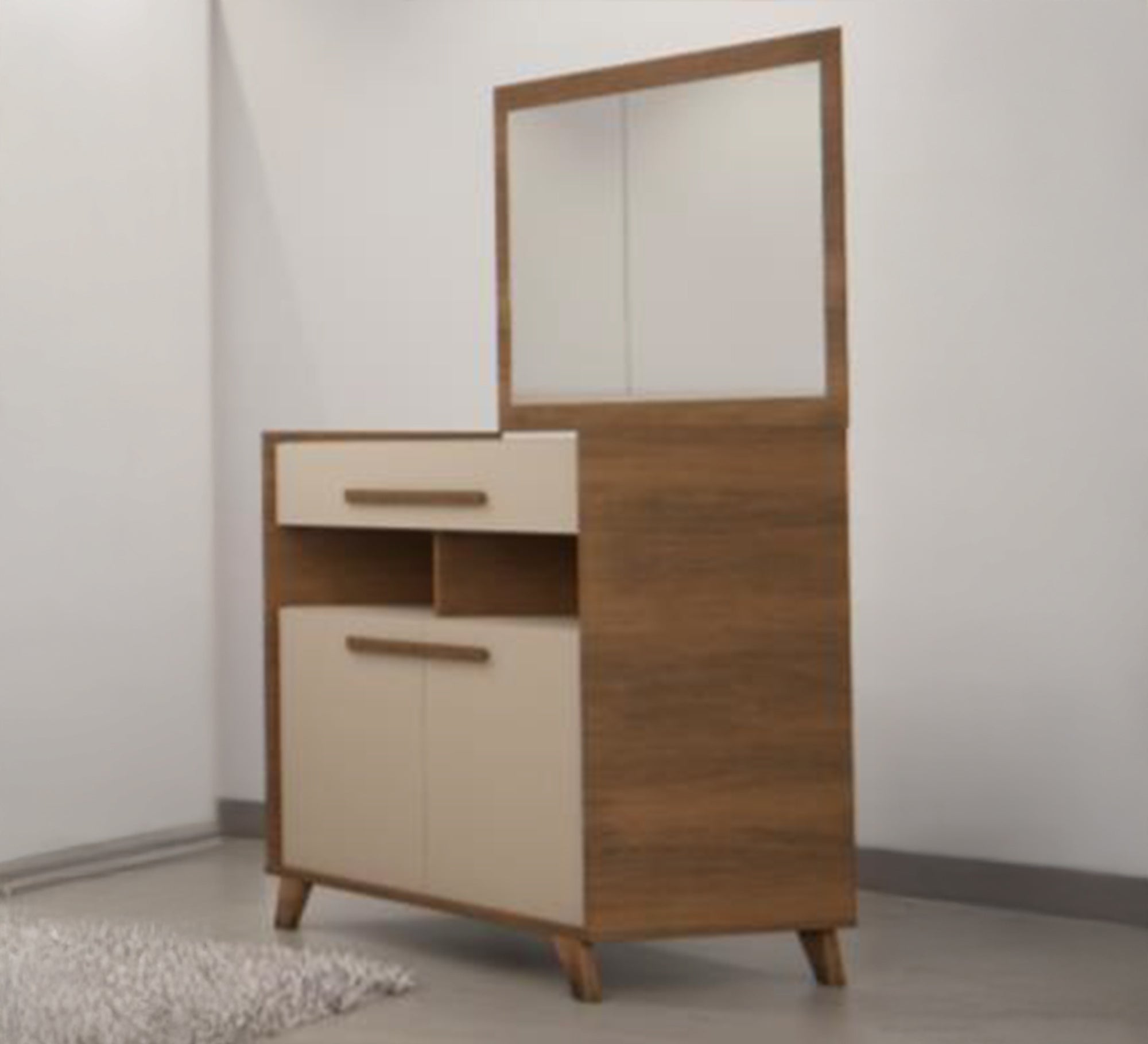 A dressing table with doors and an elegant drawer - Vitrine Furniture - Furniture