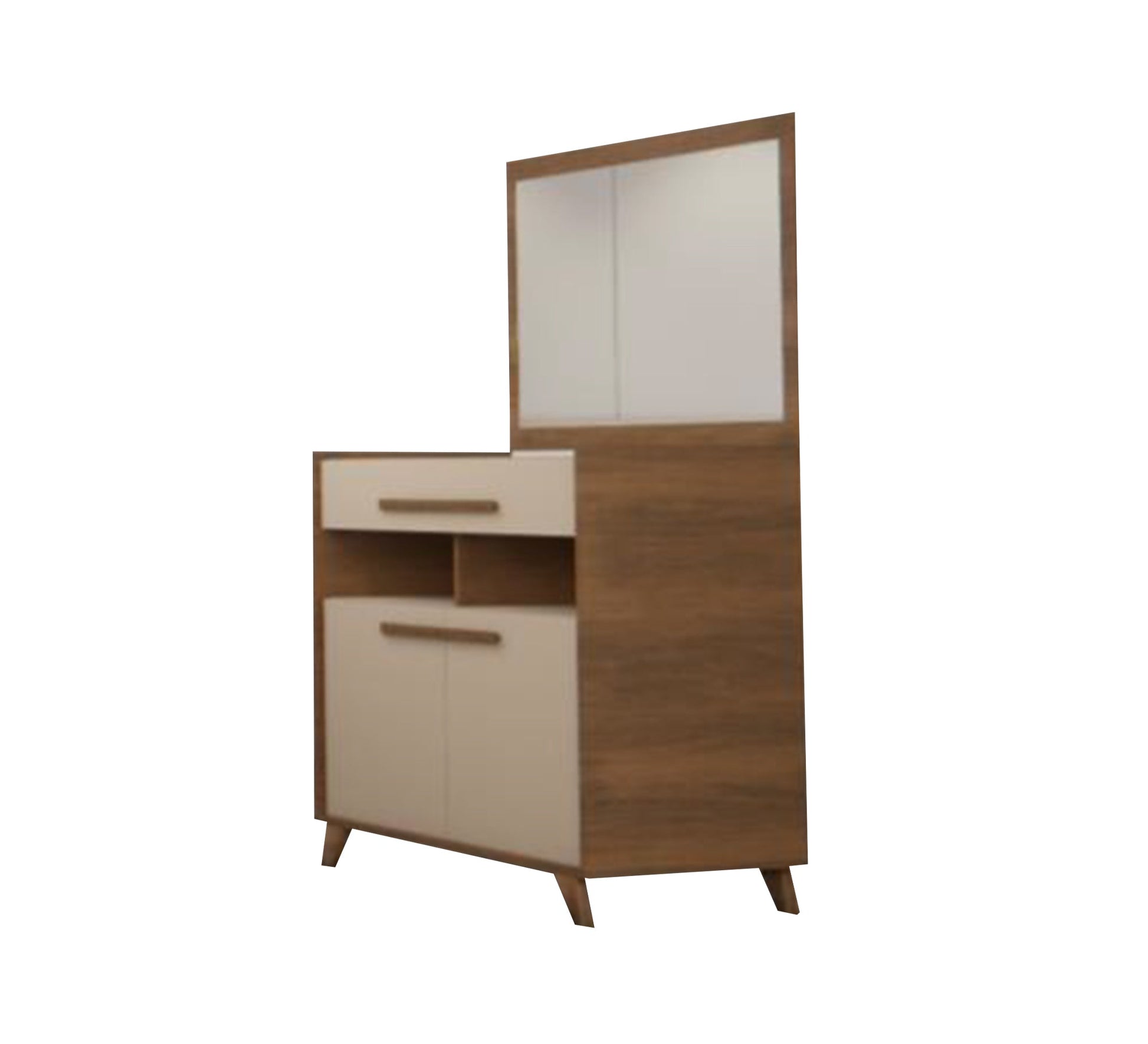 A dressing table with doors and an elegant drawer - Vitrine Furniture - Furniture