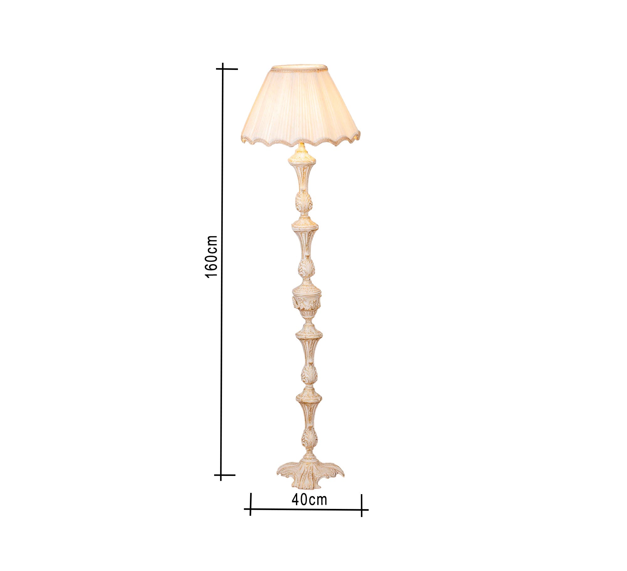A floor lamp with a classic elegance that embraces the light. - Vitrine Furniture - Lighting
