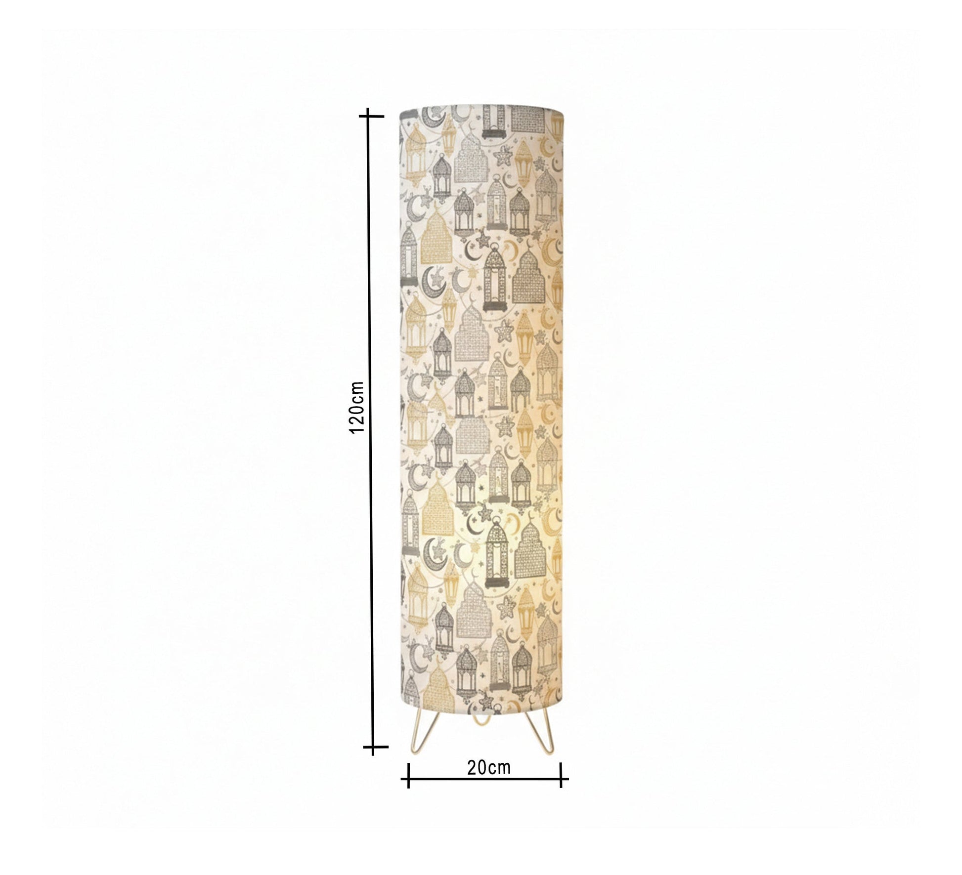 A floor lamp with charming Ramadan designs - Vitrine Furniture - Floor lamps