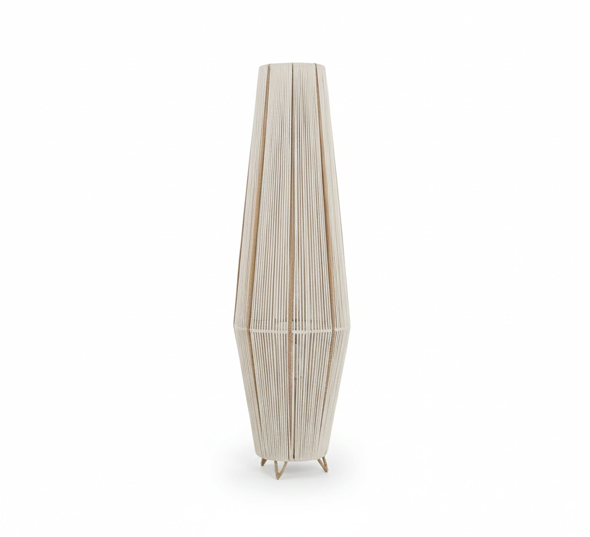A floor lamp with macrame cords - Vitrine Furniture - Floor lamps