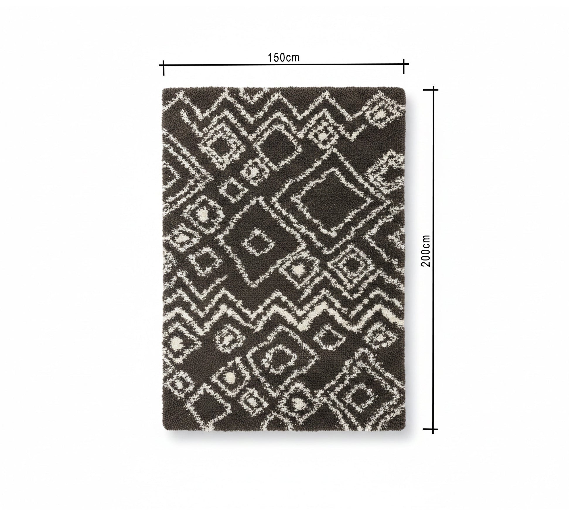 A floor rug with strong color contrast - Vitrine Furniture - Accessories