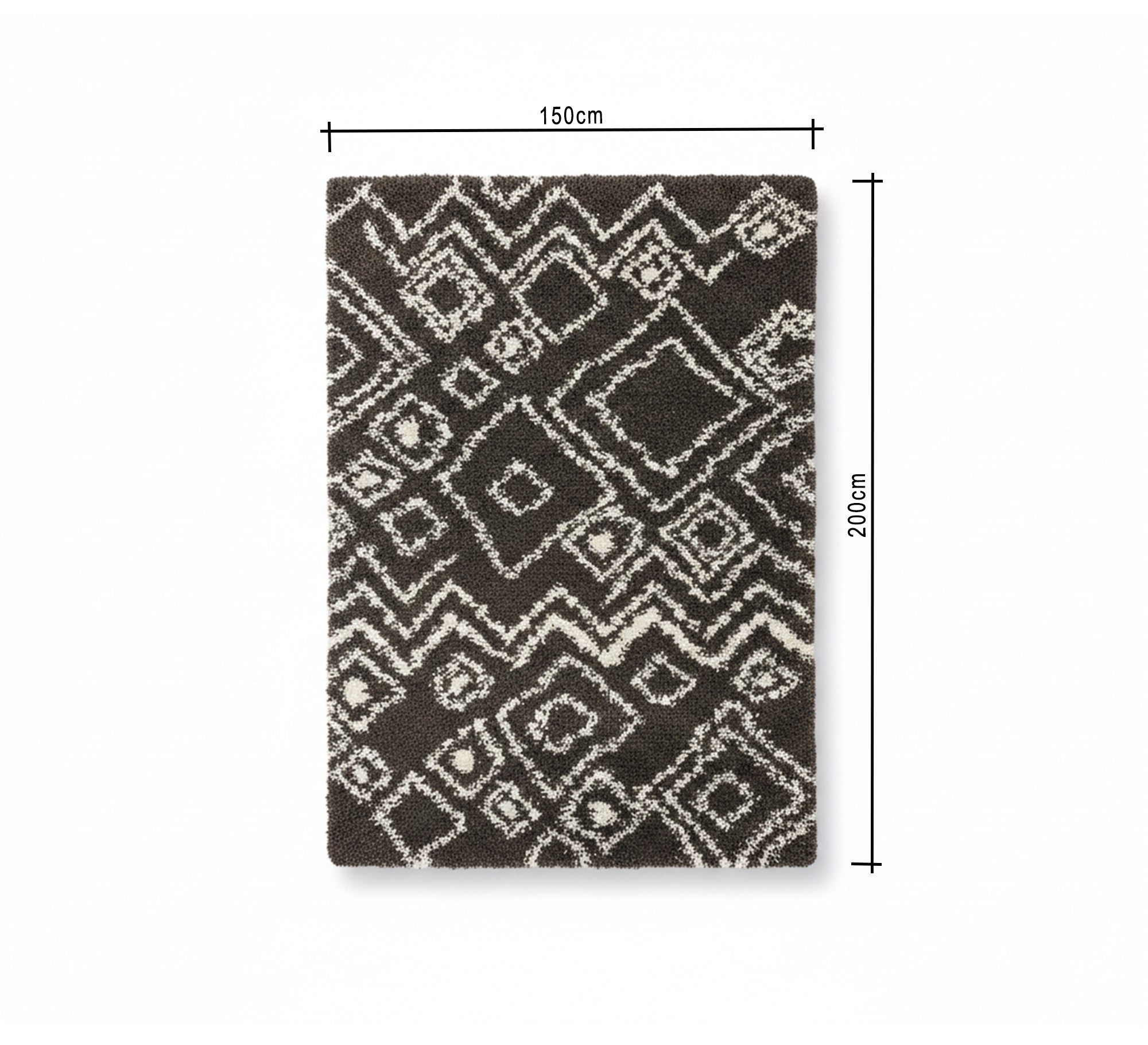 A floor rug with strong color contrast - Vitrine Furniture - Accessories