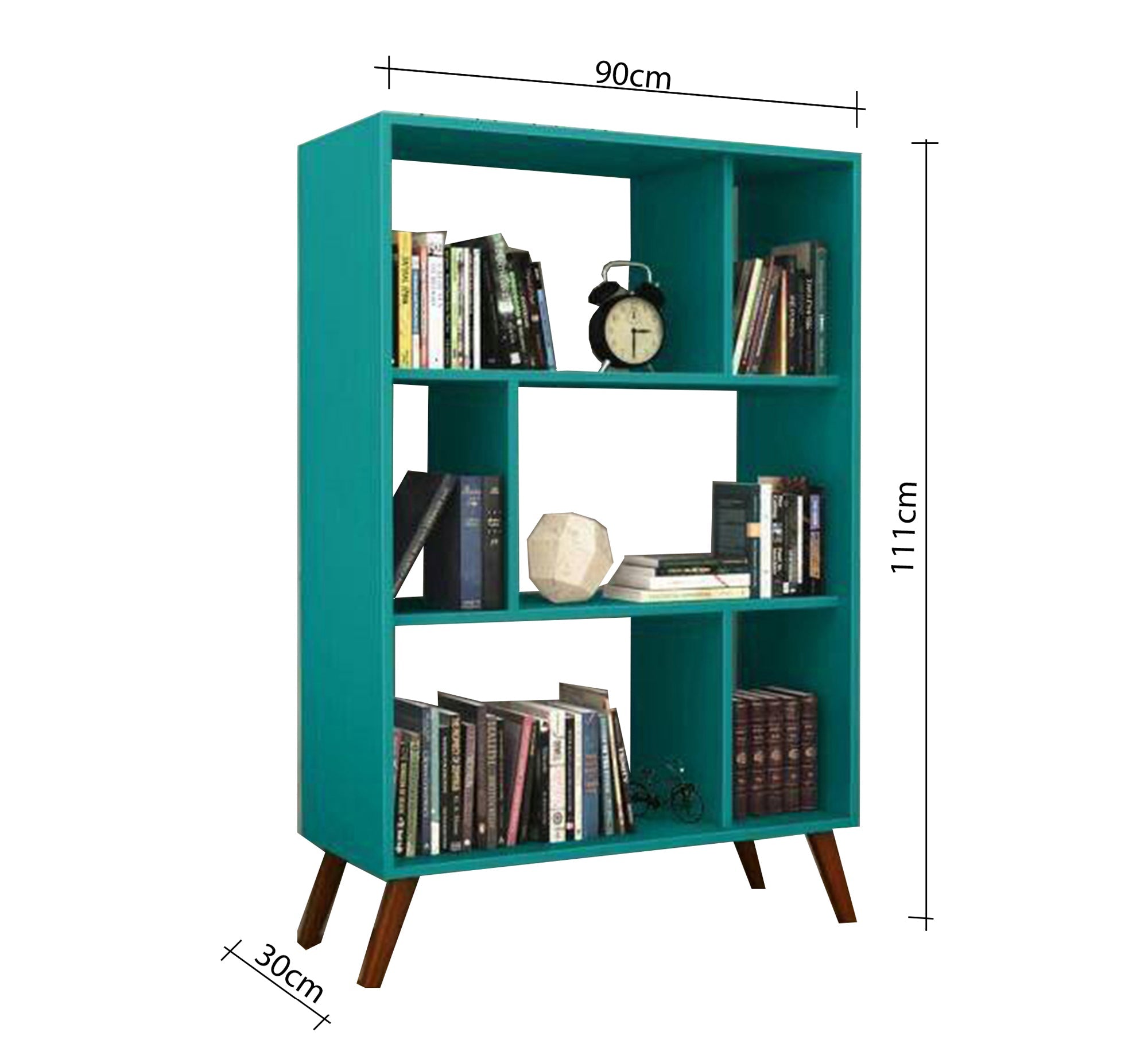 A garnet - green bookcase - Vitrine Furniture - Furniture