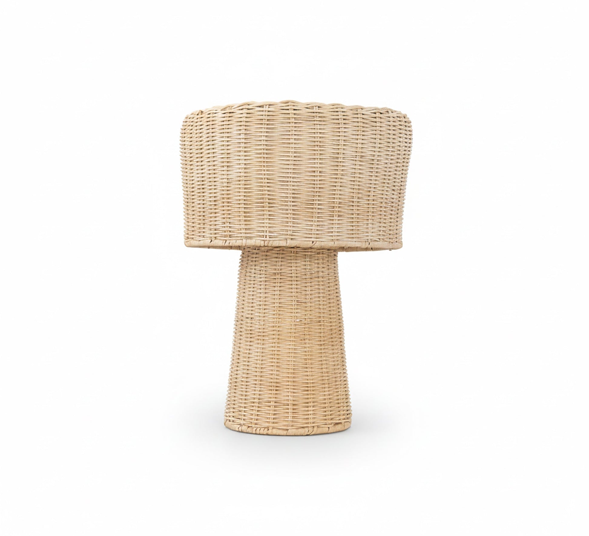 A hollow bamboo lampshade for a cozy corner - Vitrine Furniture - Table lamps