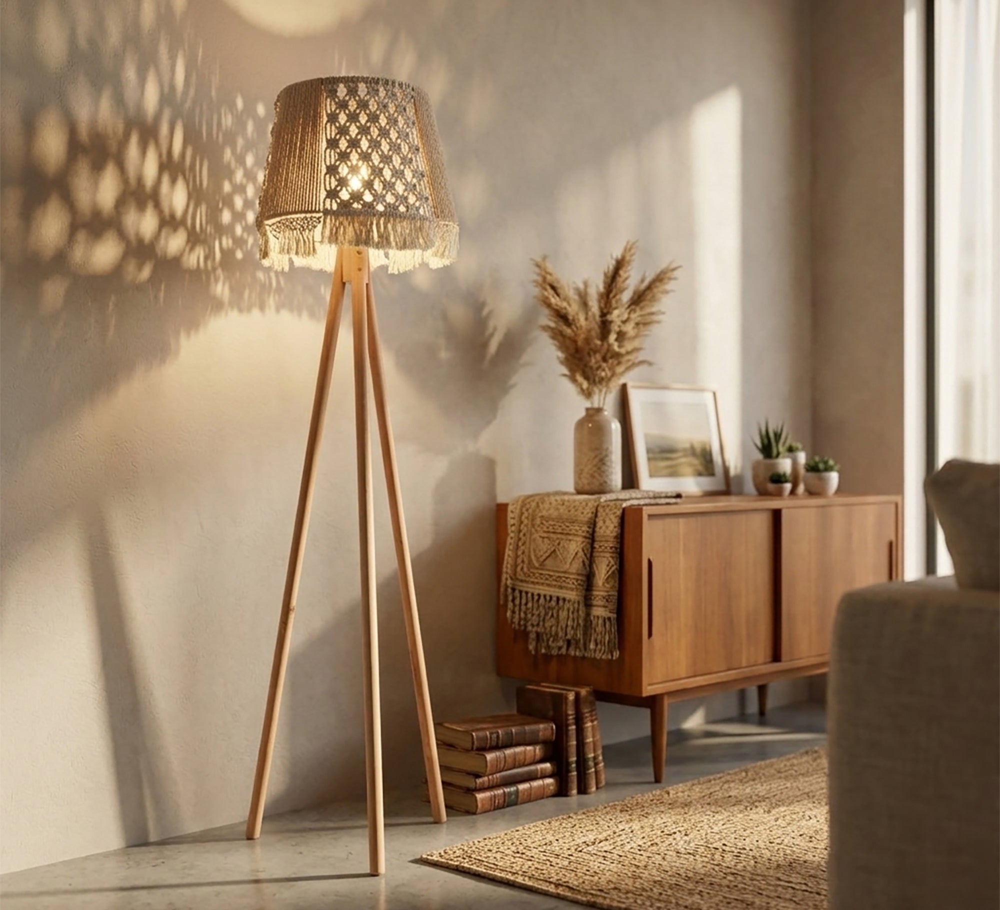 A lampshade for a home brimming with warmth - Vitrine Furniture - Floor lamps