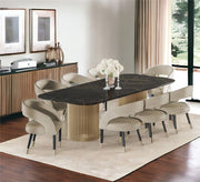 A large dining table with cylindrical legs - Vitrine Furniture - Furniture