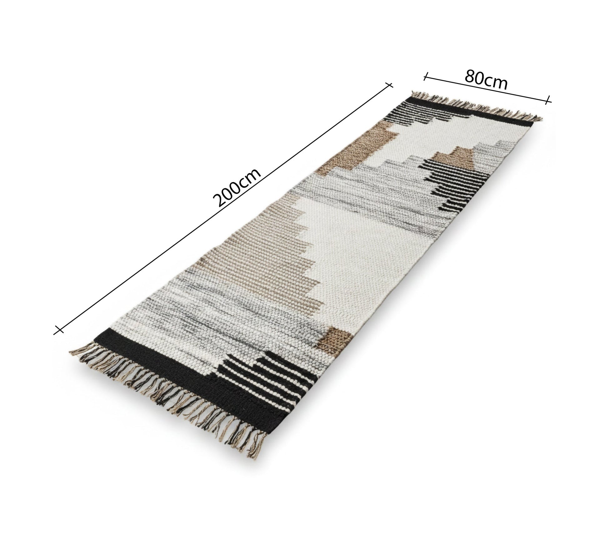 A long multi - colored runner - Vitrine Furniture - Accessories