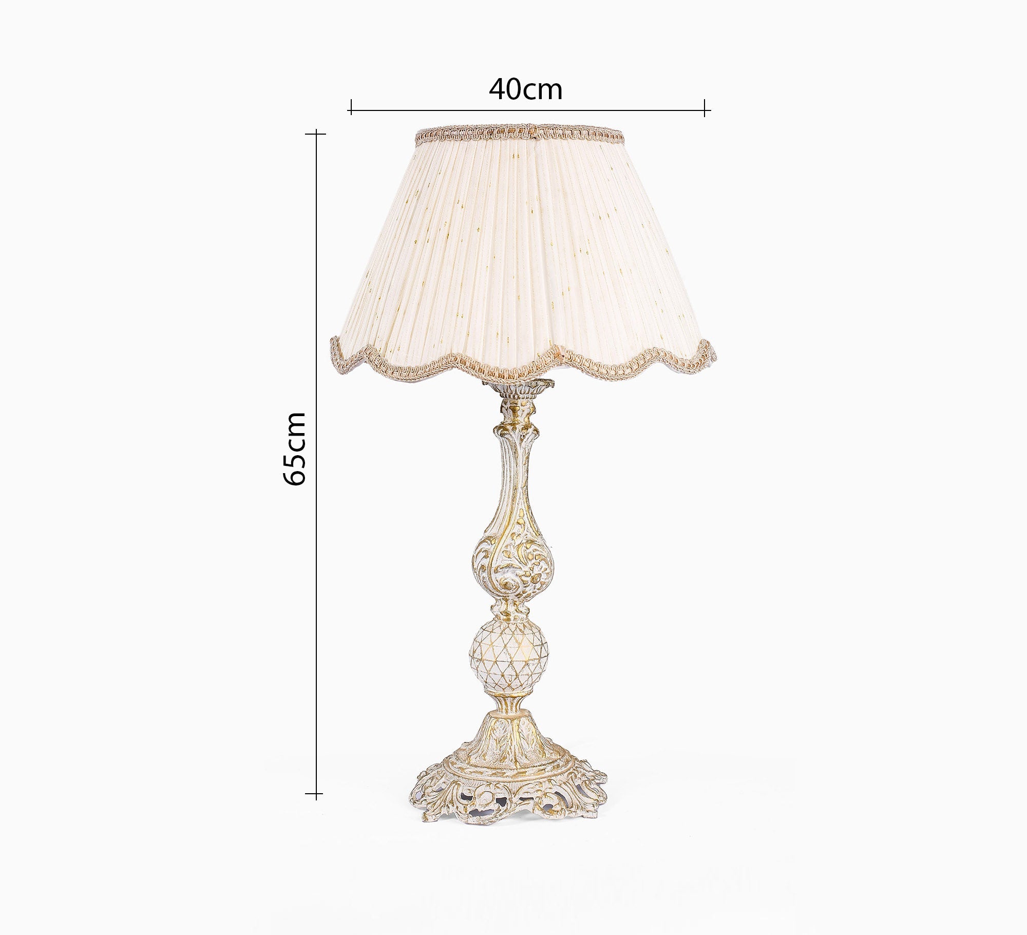 A luxurious and elegant table lamp for a classic decor. - Vitrine Furniture - Lighting