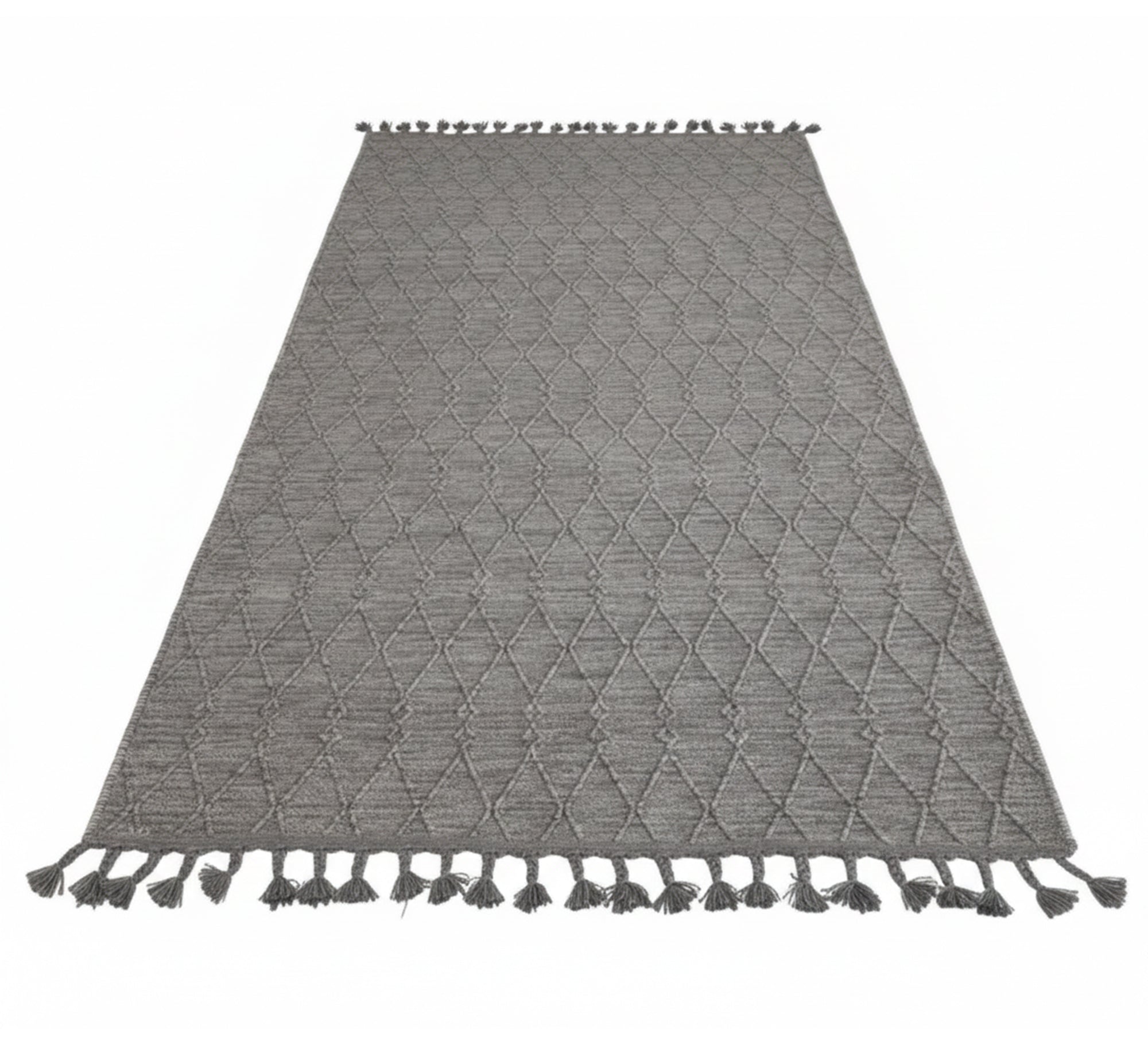 A luxurious dark gray rug - Vitrine Furniture - Accessories