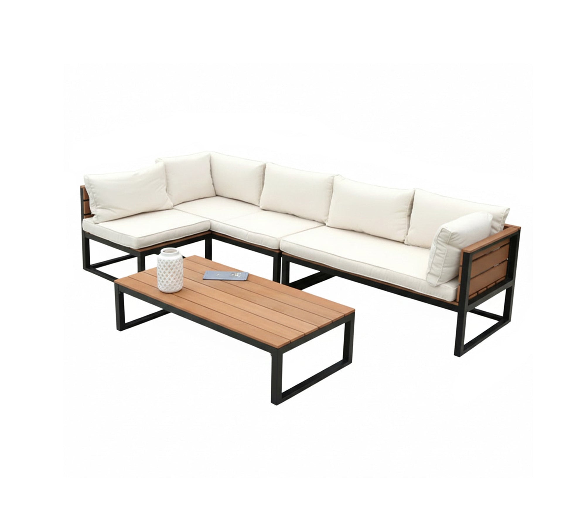 A luxurious seating set for gardens and swimming pools, equipped with a table - Vitrine Furniture - Outdoor Products
