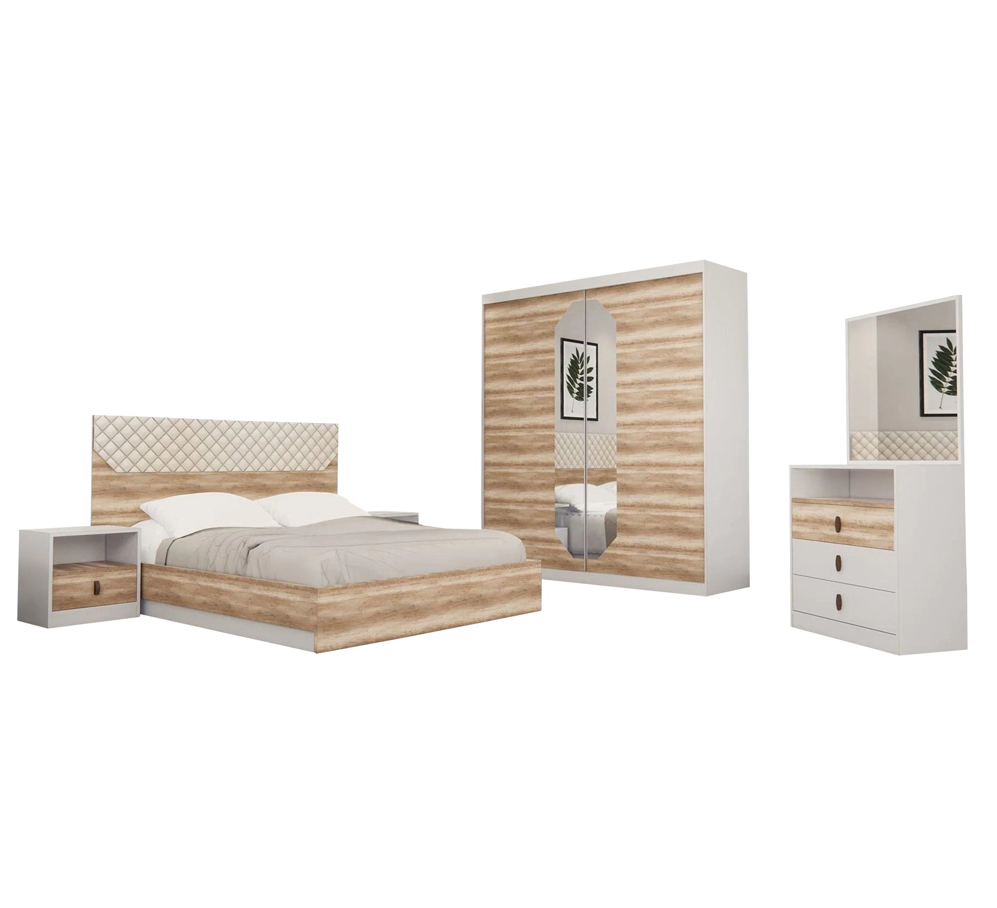 A master bedroom in elegant colors - Vitrine Furniture - Furniture