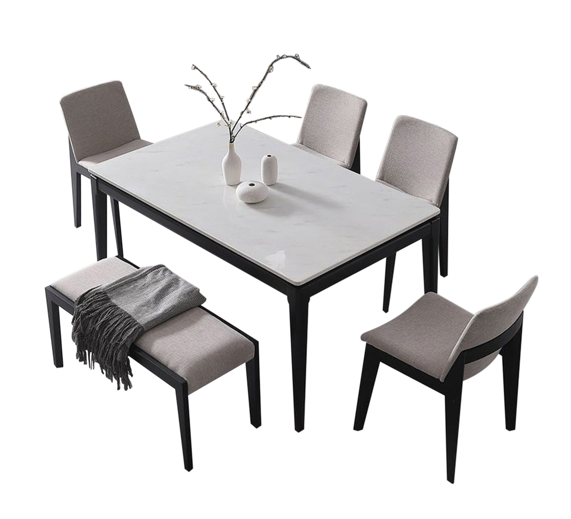 A modern and simple dining table design - Vitrine Furniture - Furniture