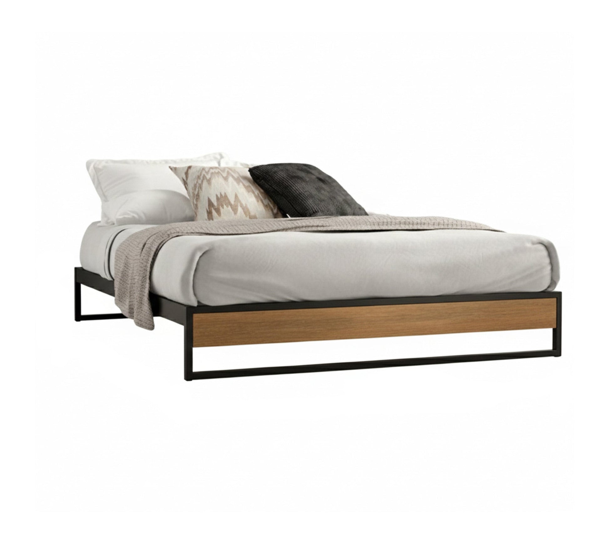 A modern bed with robust steel construction - Vitrine Furniture - Furniture