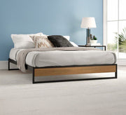 A modern bed with robust steel construction - Vitrine Furniture - Furniture