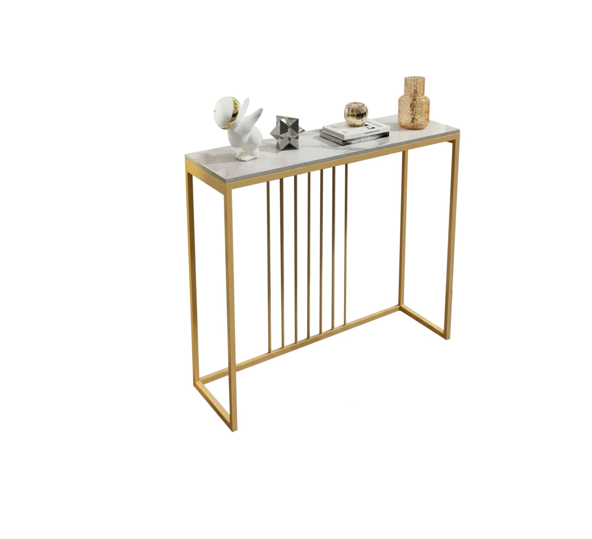 A modern console adorned with luxurious marble - Vitrine Furniture - Furniture