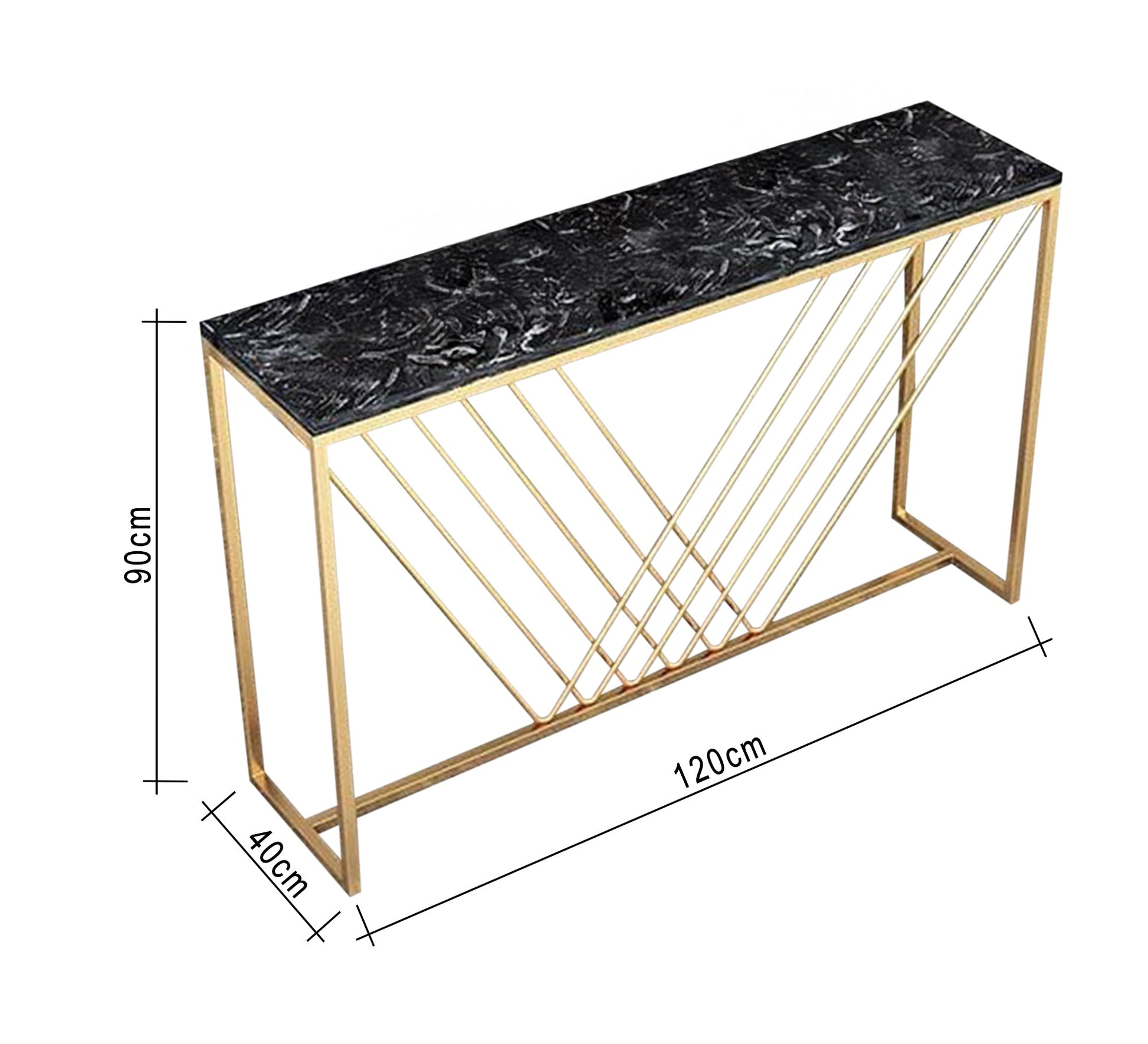 A modern entryway console - Vitrine Furniture - Furniture