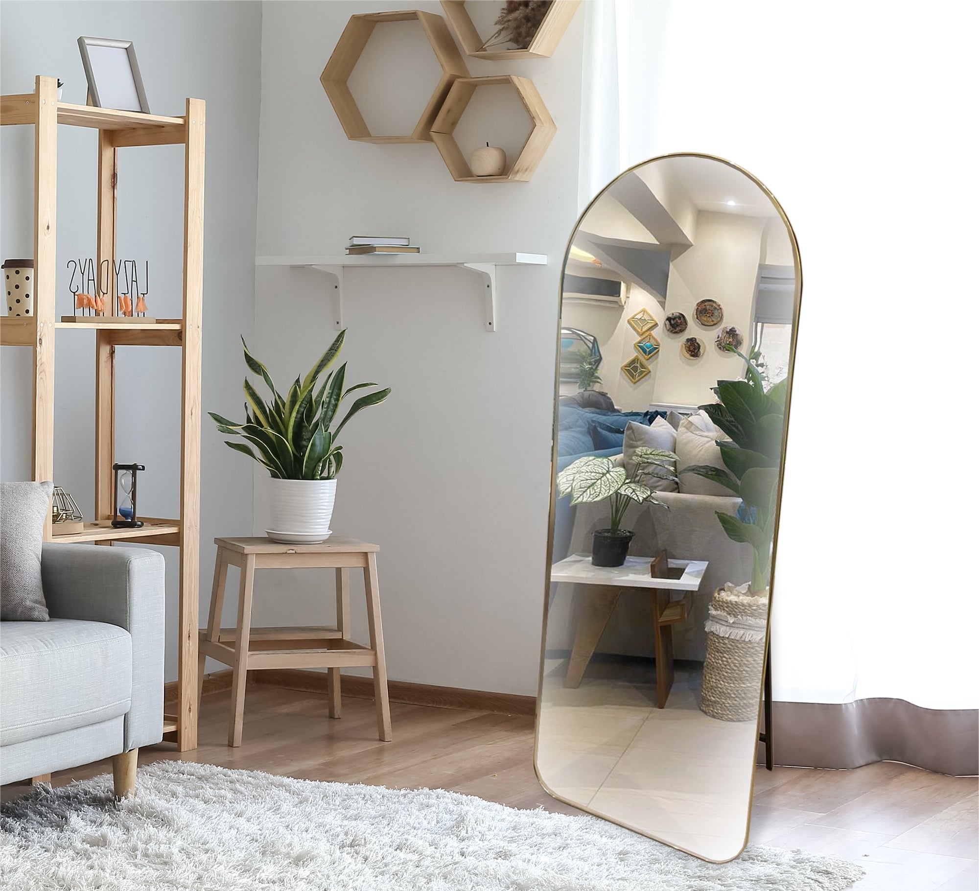 A multi - use mirror - Vitrine Furniture - Décor