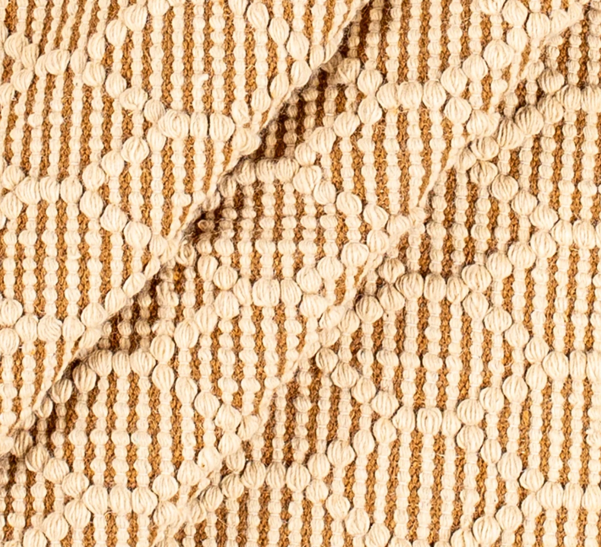 A mustard rug featuring a repeating white diamond net pattern - Vitrine Furniture - Accessories