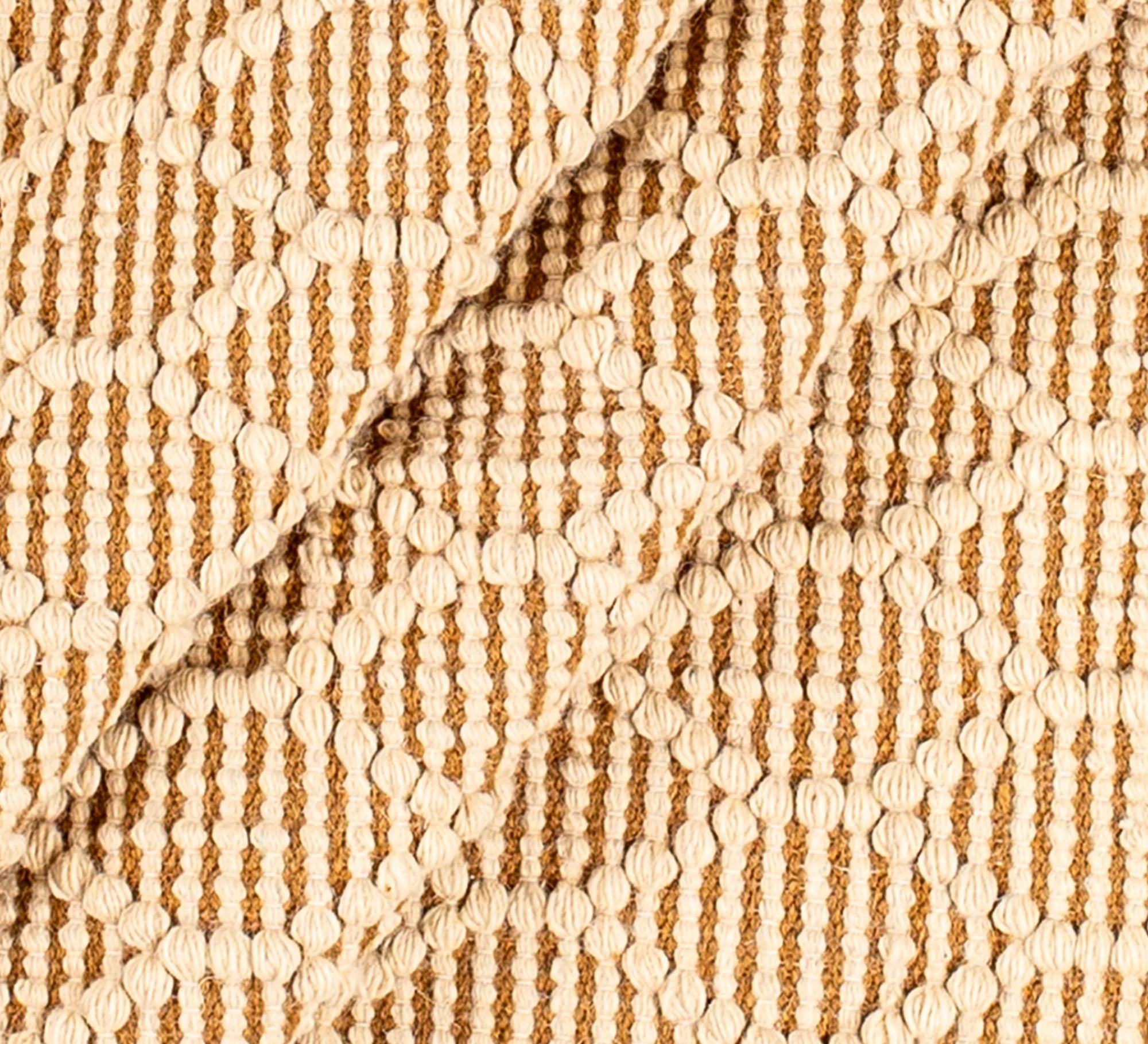 A mustard rug featuring a repeating white diamond net pattern - Vitrine Furniture - Accessories