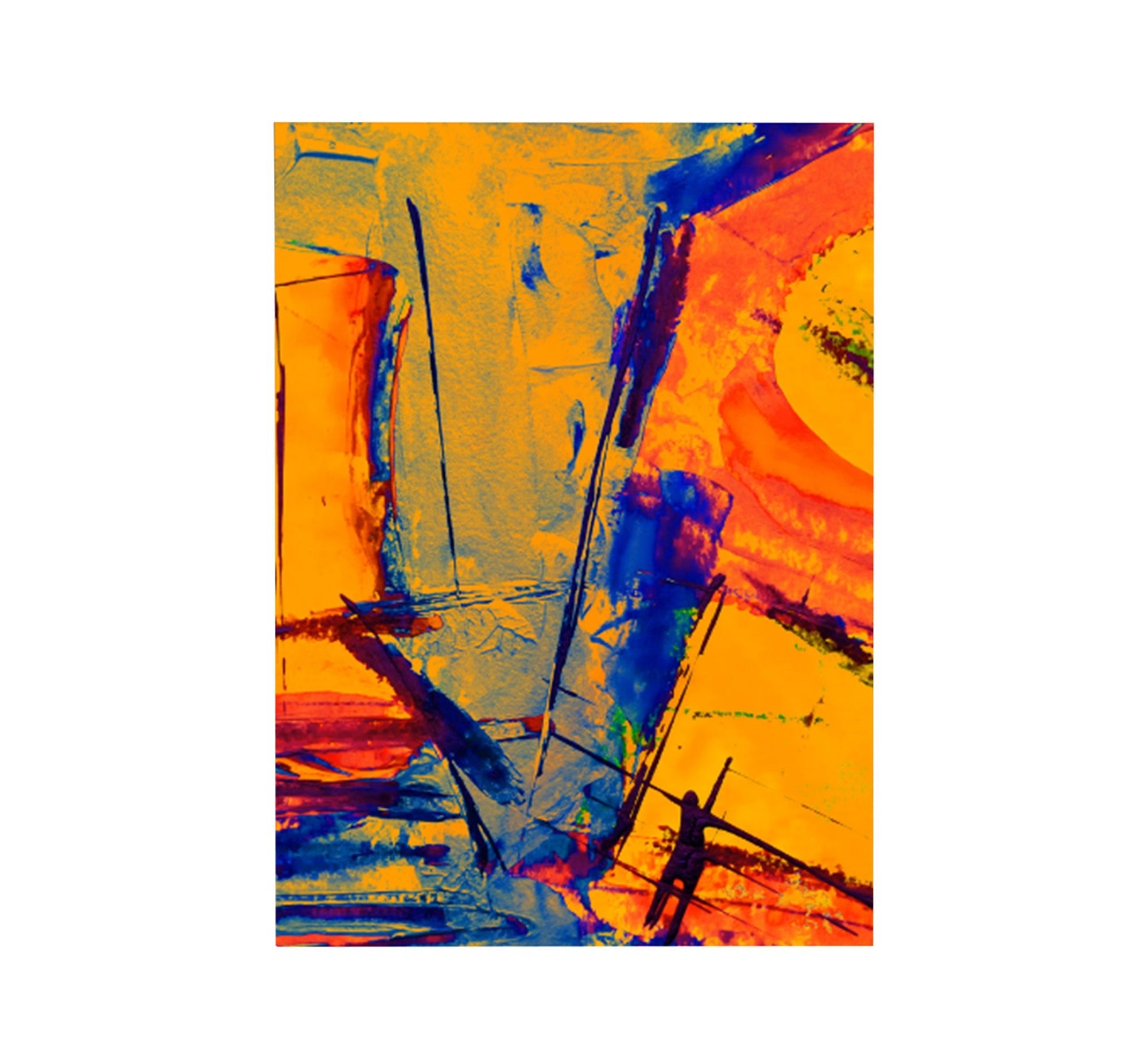 A painting with cheerful and lively colours - Vitrine Furniture - Décor