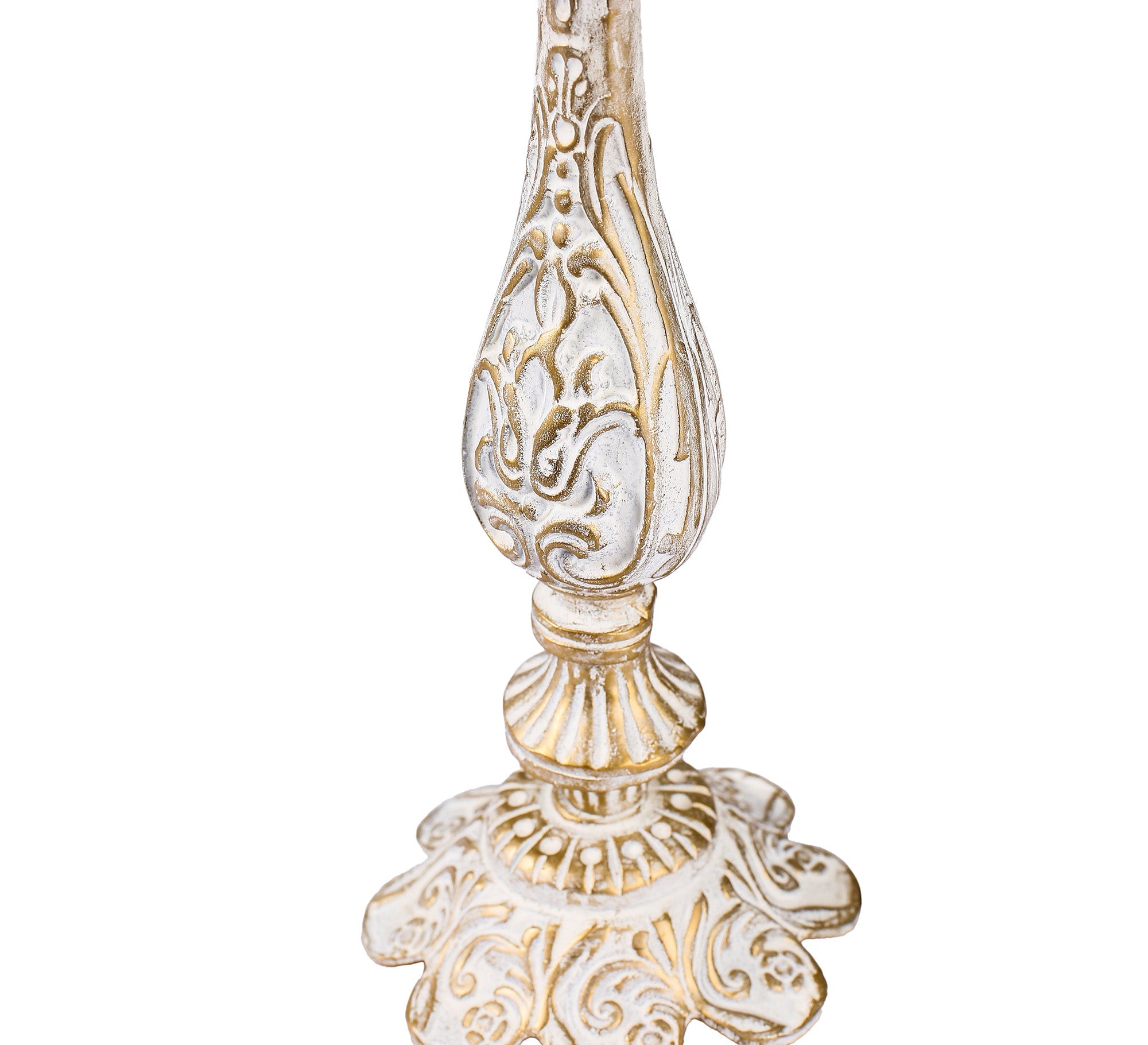 A pair of antique lamps with a luxurious decor - Vitrine Furniture - Lighting