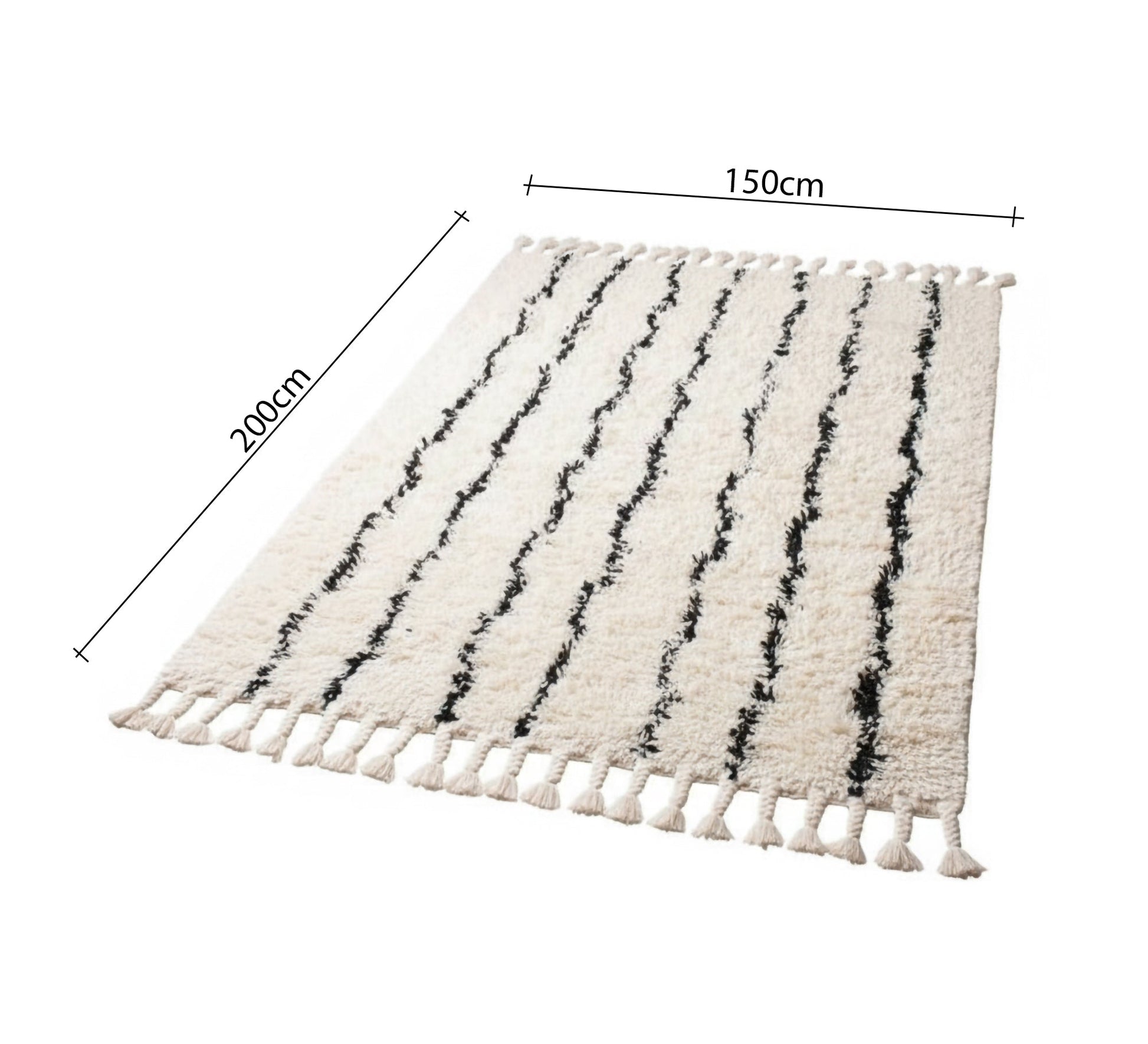A parallel vertical striped rug - Vitrine Furniture - Accessories