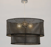 A pendant ceiling lamp in an attractive black color. - Vitrine Furniture - Lighting