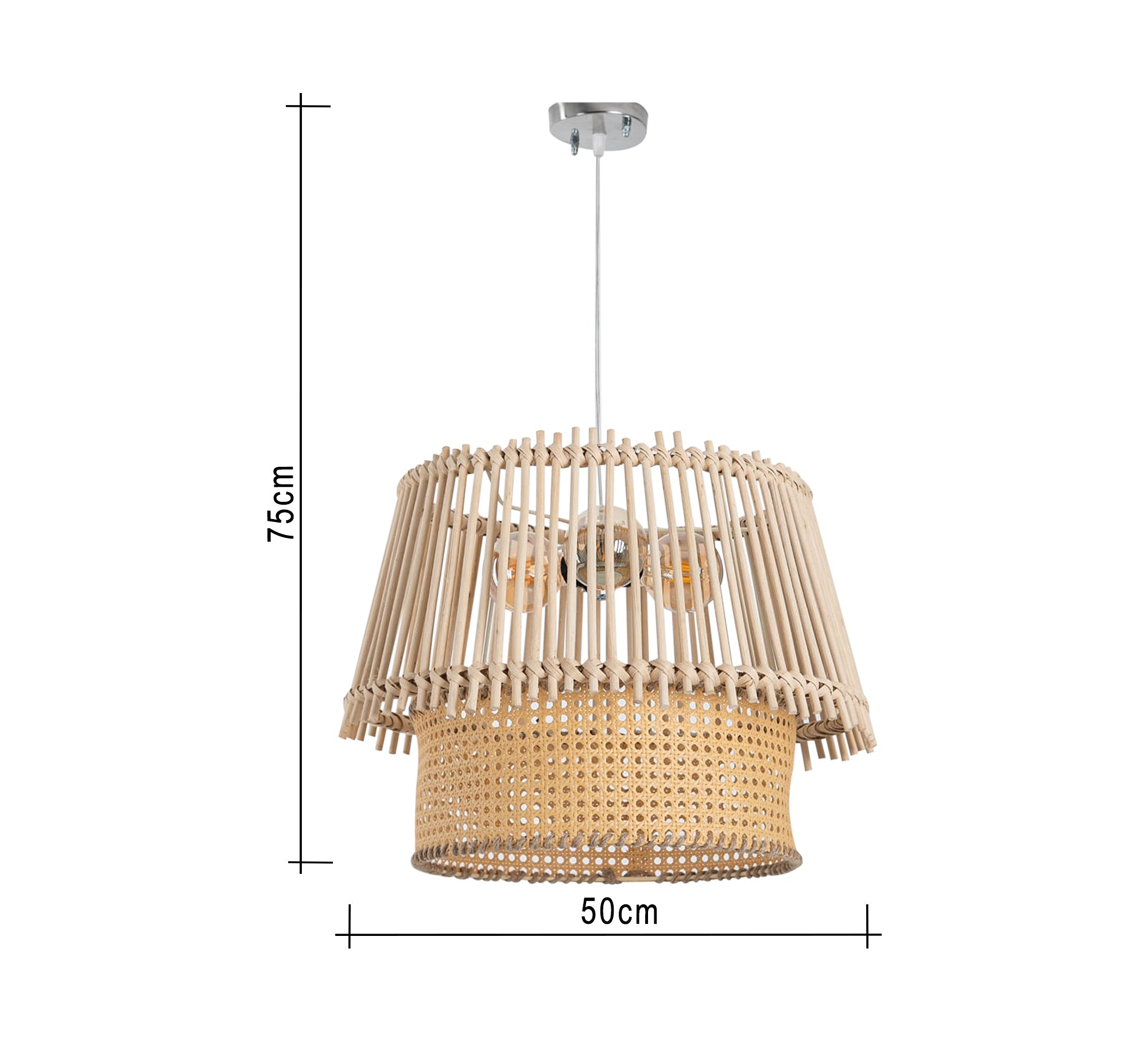 A pendant ceiling lamp with a distinct, modern design. - Vitrine Furniture - Lighting