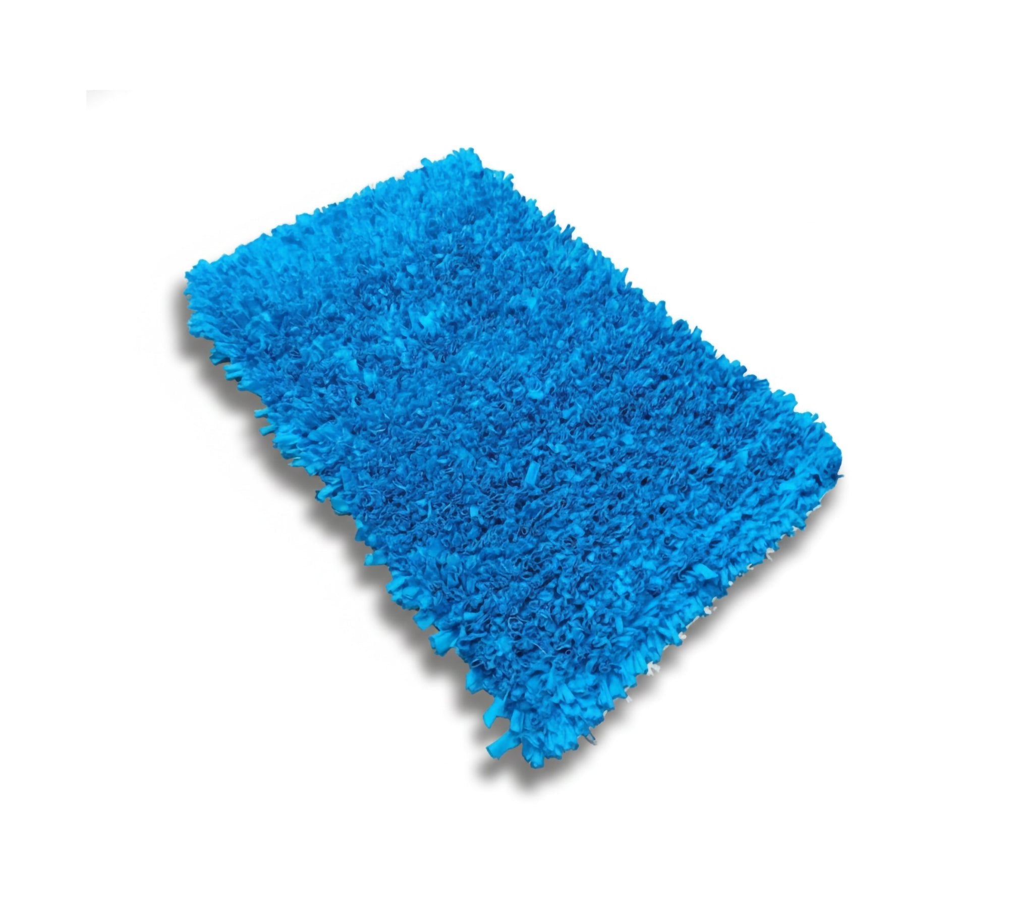 A plush pile rug in cheerful blue. - Vitrine Furniture - Accessories