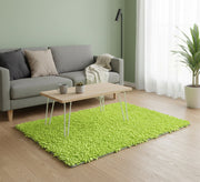 A plush pile rug in cheerful yellow. - Vitrine Furniture - Accessories