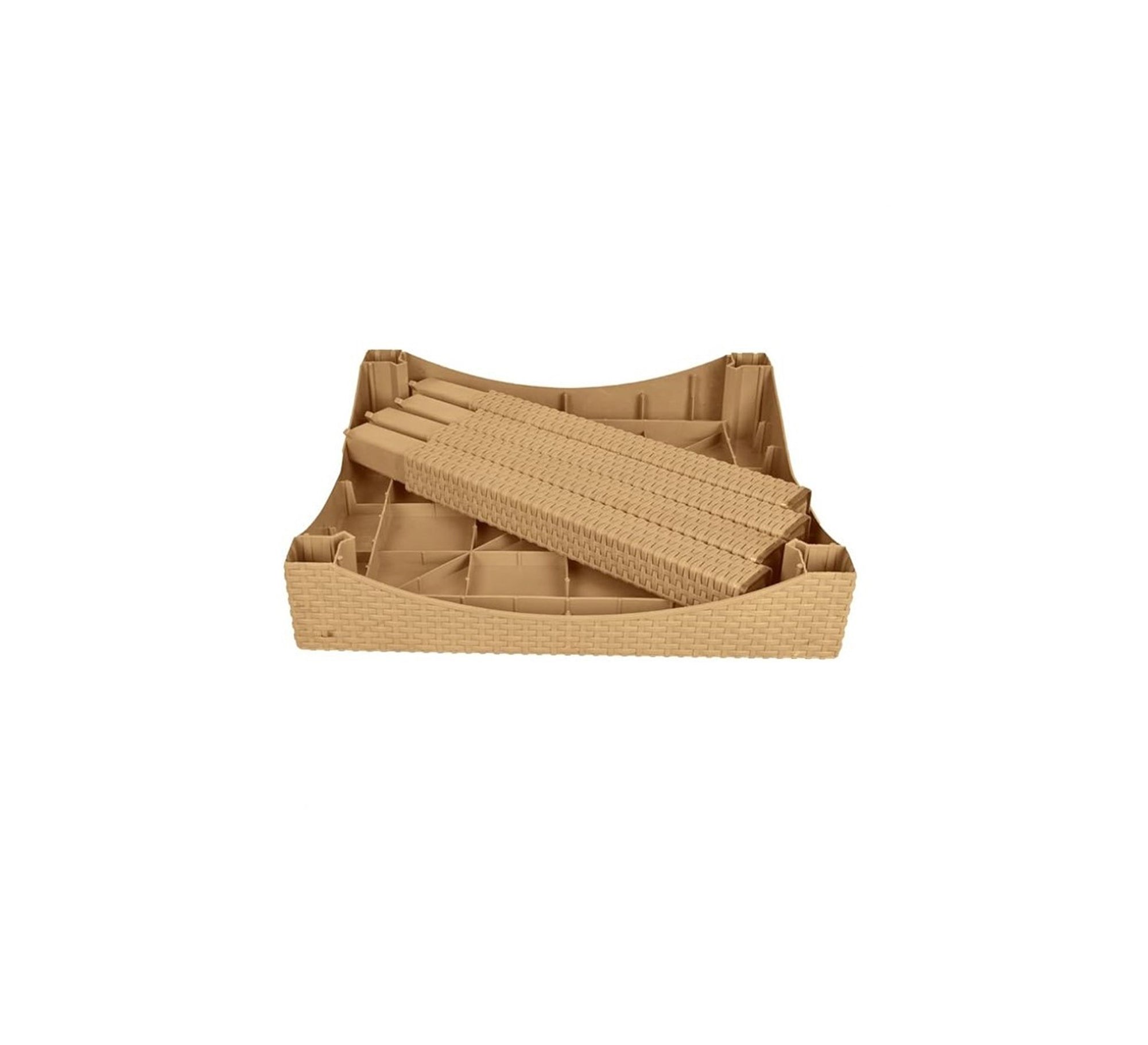 A practical and comfortable beige outdoor seating set - Vitrine Furniture - Outdoor Products