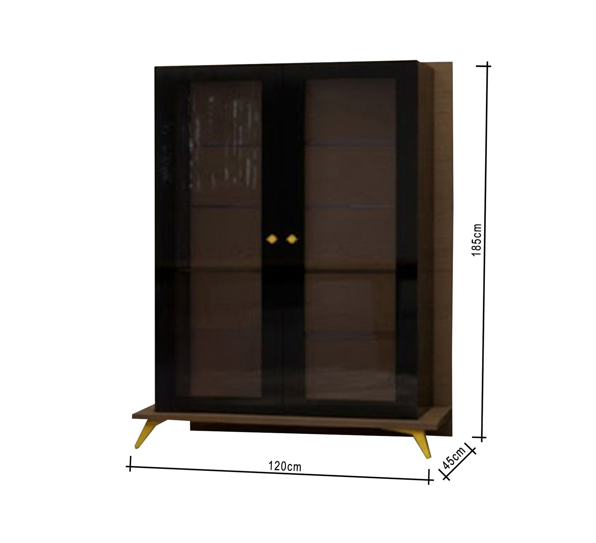 A practical and elegant glass cabinet - Vitrine Furniture - Furniture