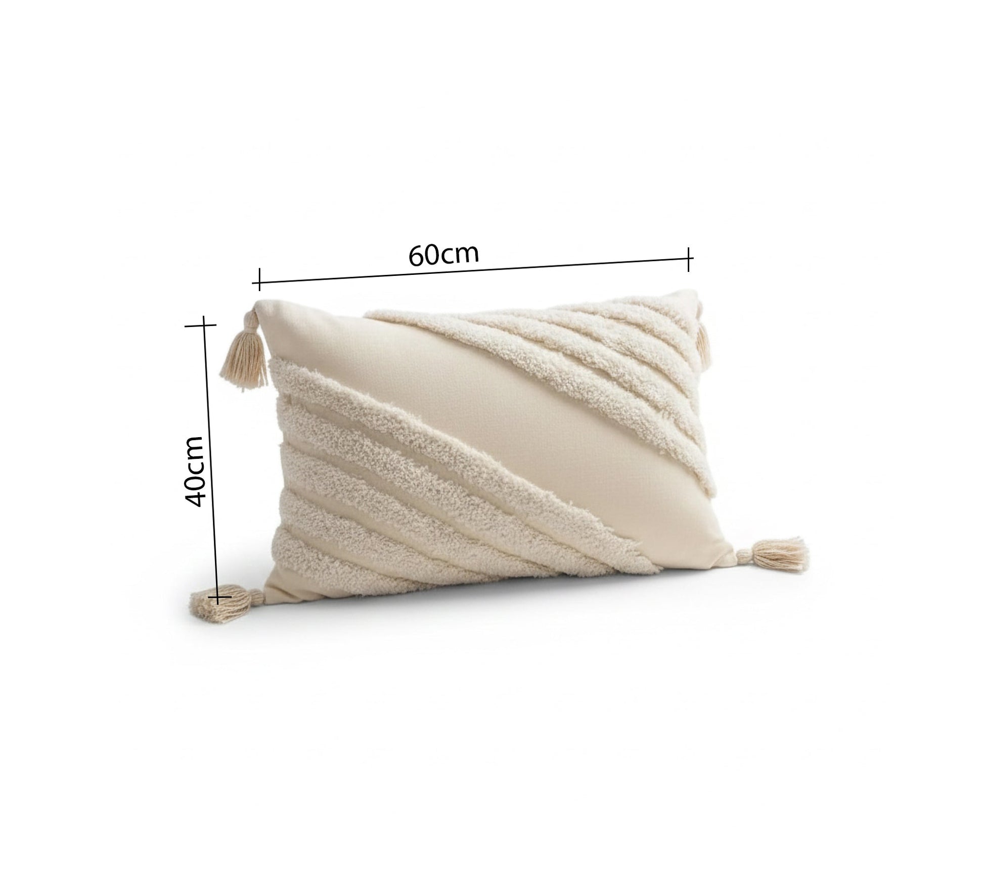 A rectangular cushion in a calming, solid color - Vitrine Furniture - Accessories