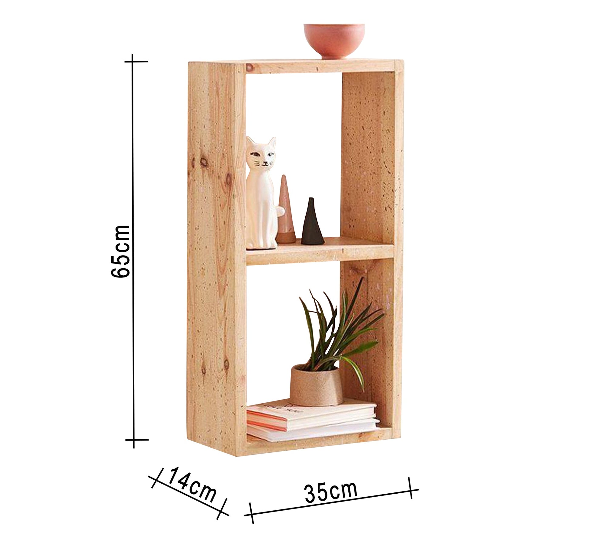 A rectangular hanging shelf unit - Vitrine Furniture - Décor