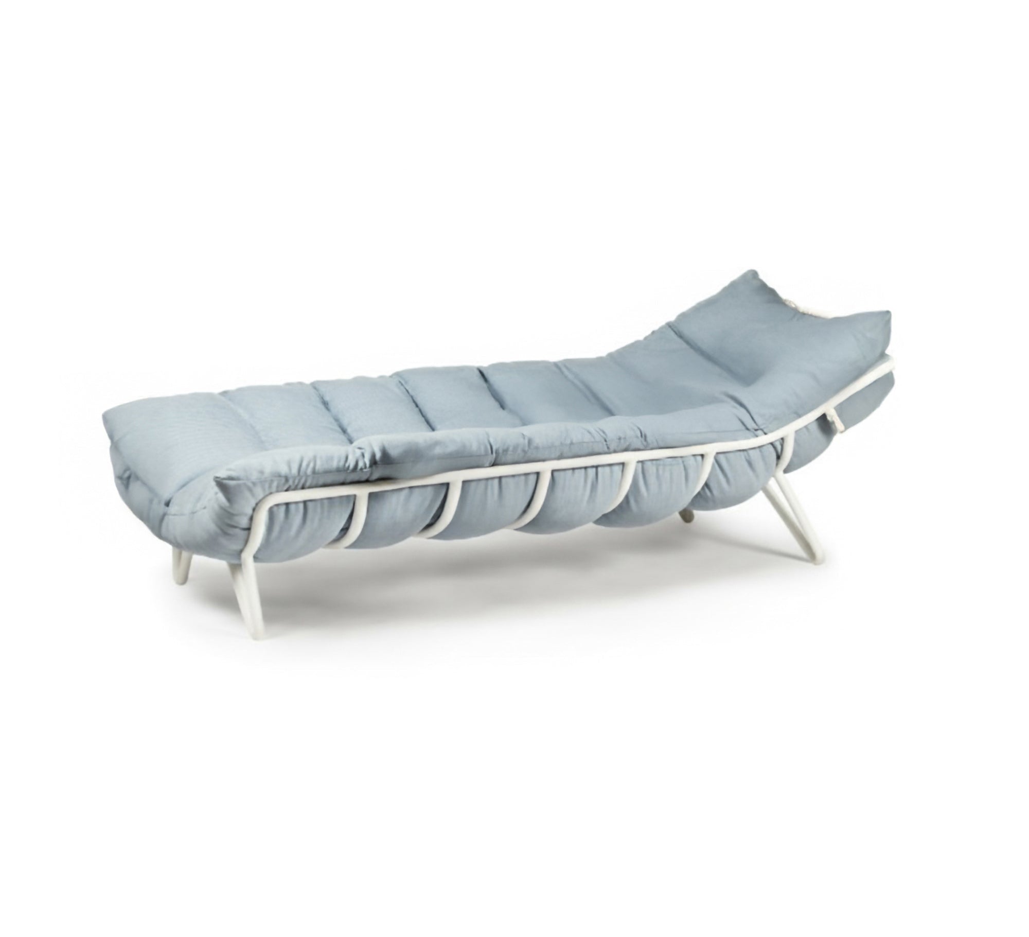 A relaxing chaise lounge in baby blue - Vitrine Furniture - Furniture
