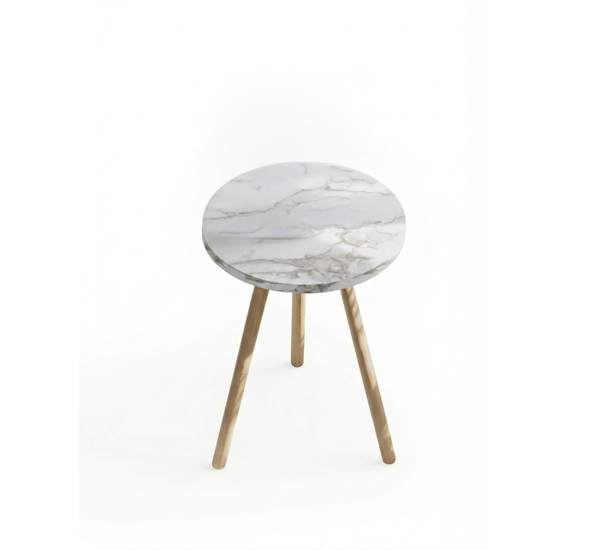 A round table adds a warm touch to the relaxation corner. - Vitrine Furniture - Side Tables