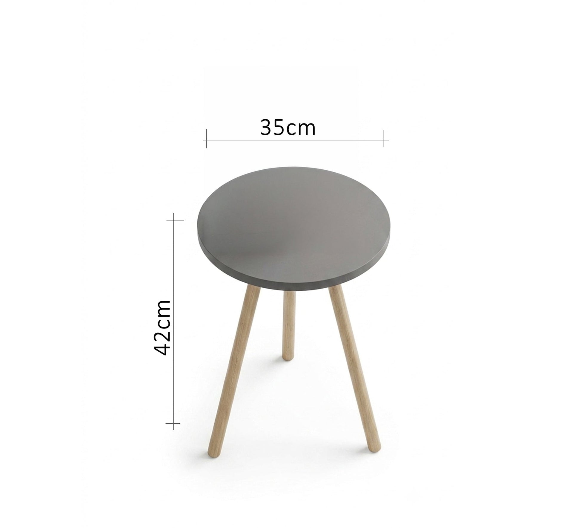 A round table adds a warm touch to the relaxation corner. - Vitrine Furniture - Side Tables