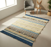 A rug featuring a multi - colored design - Vitrine Furniture - Accessories