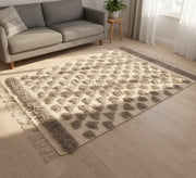 A rug featuring a wide shag border - Vitrine Furniture - Accessories