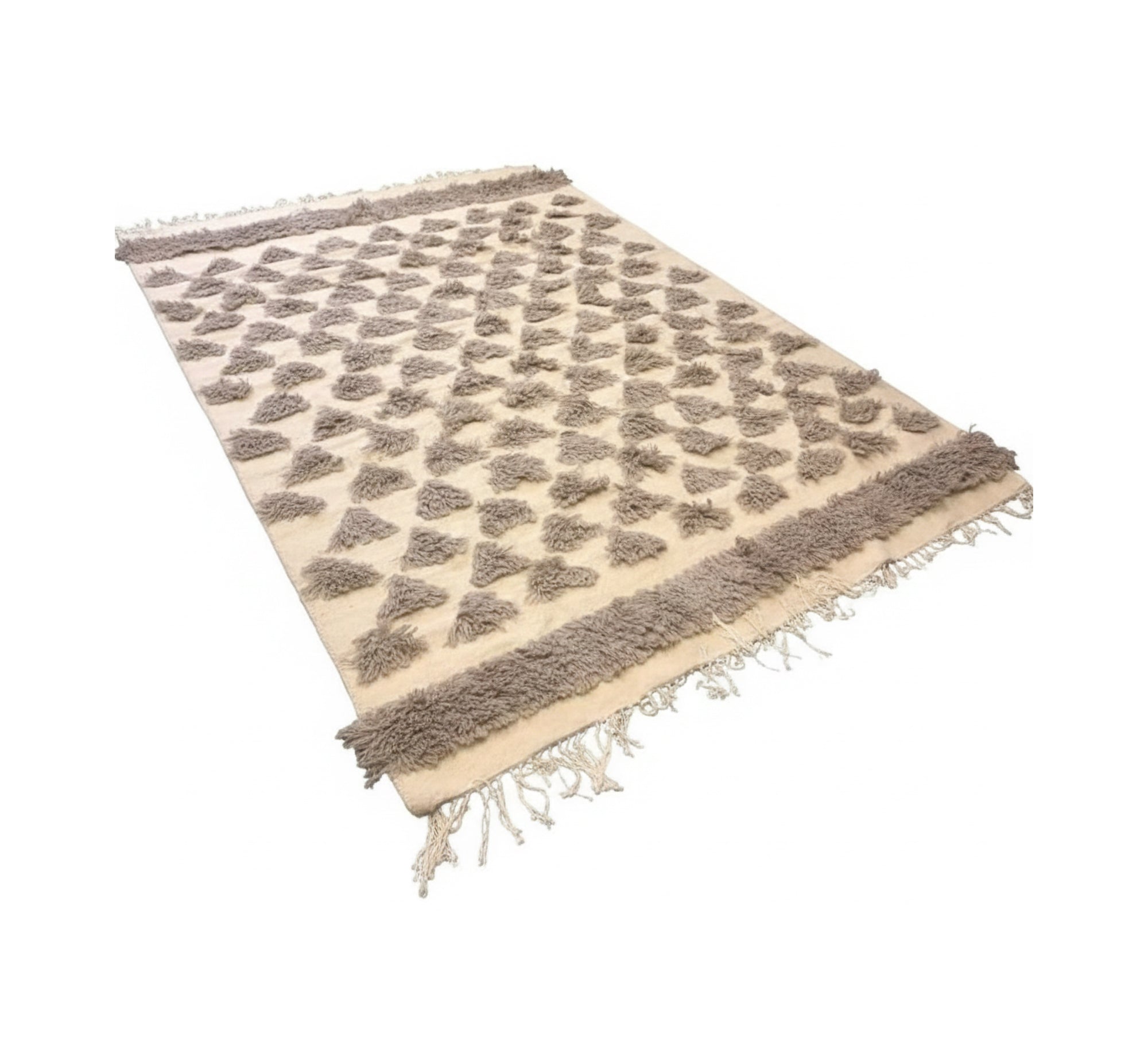 A rug featuring a wide shag border - Vitrine Furniture - Accessories