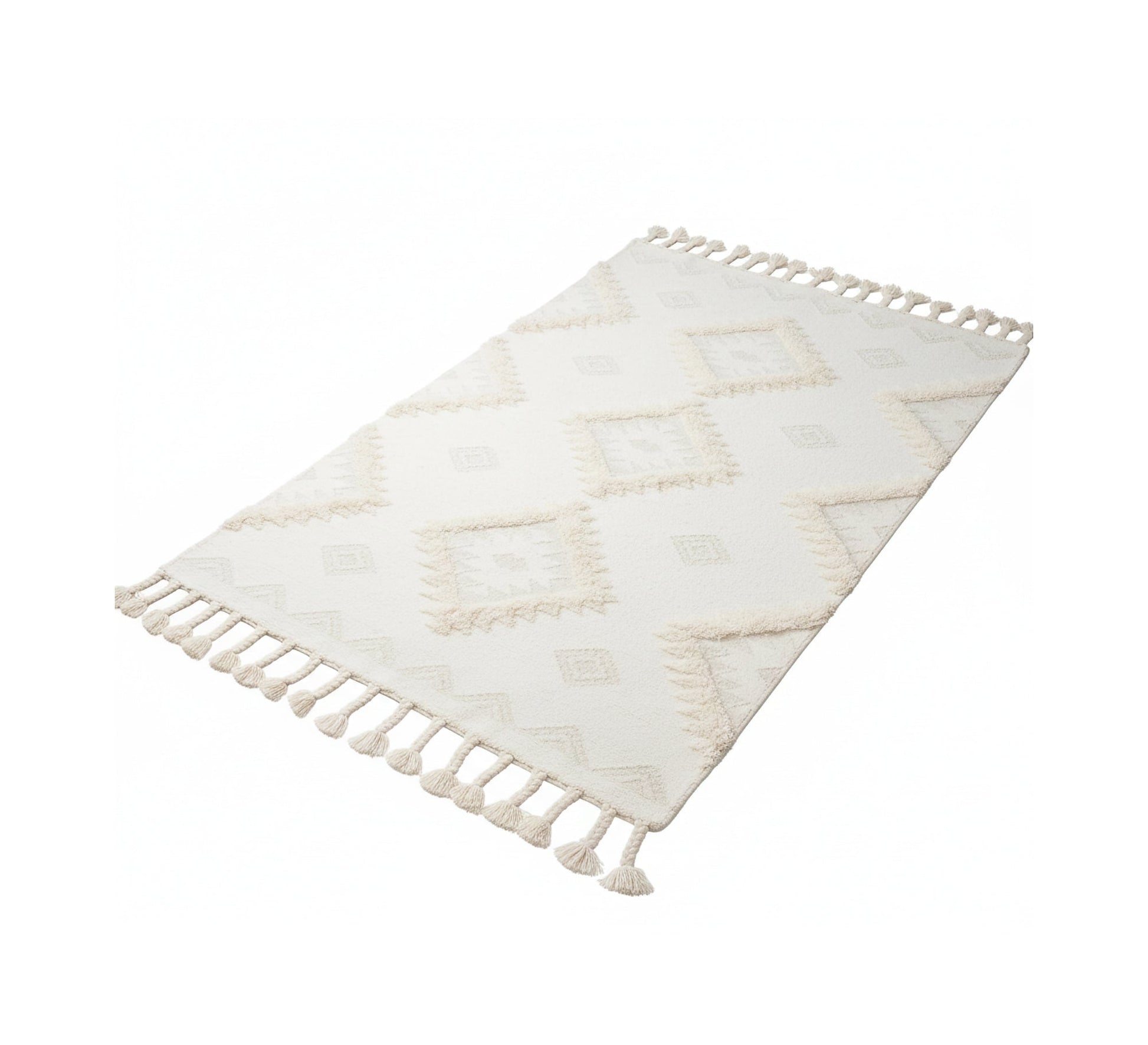 A rug featuring geometric patterns - Vitrine Furniture - Accessories