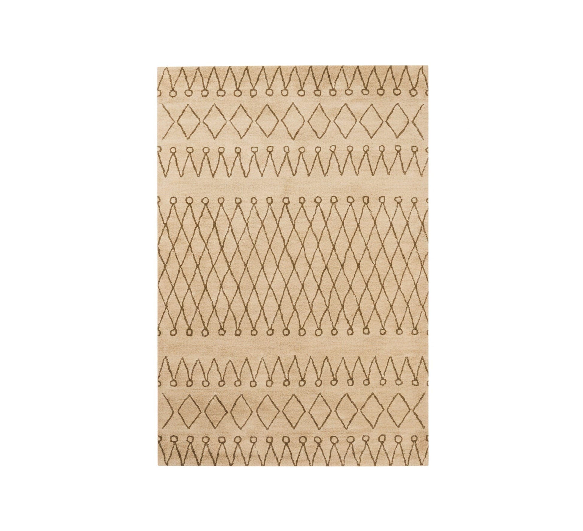 A rug in beige and brown tones - Vitrine Furniture - Accessories