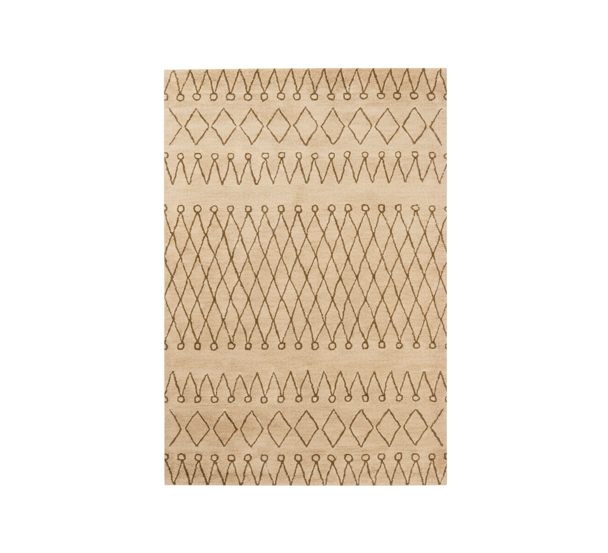 A rug in beige and brown tones - Vitrine Furniture - Accessories