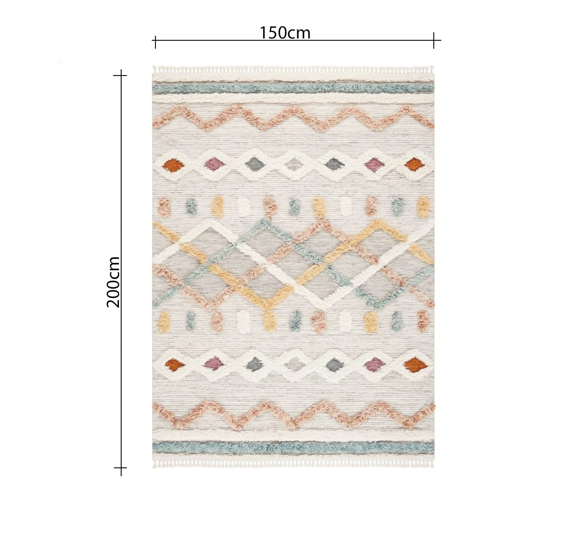 A rug in elegant pastel colors - Vitrine Furniture - Accessories