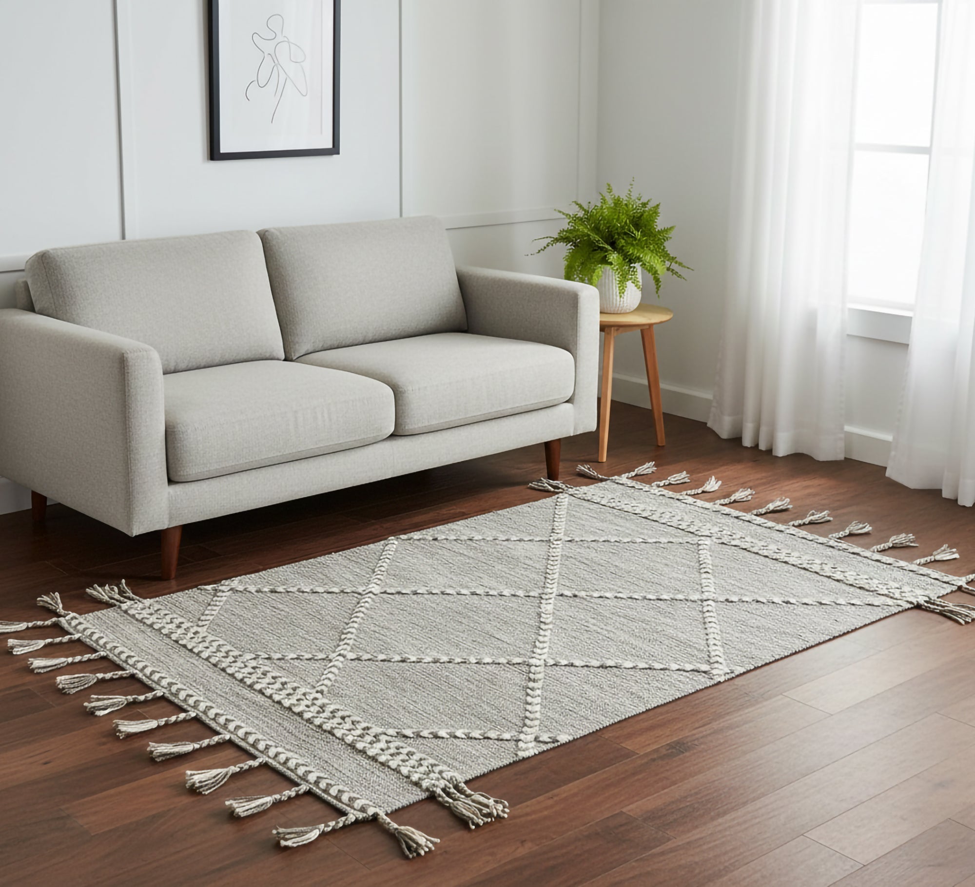 A rug with a calming design. – Vitrine Furniture