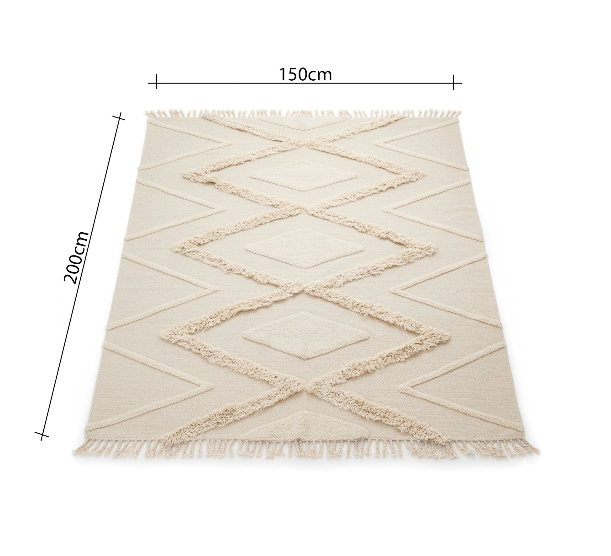 A rug with a character perfect for a bohemian atmosphere - Vitrine Furniture - Accessories