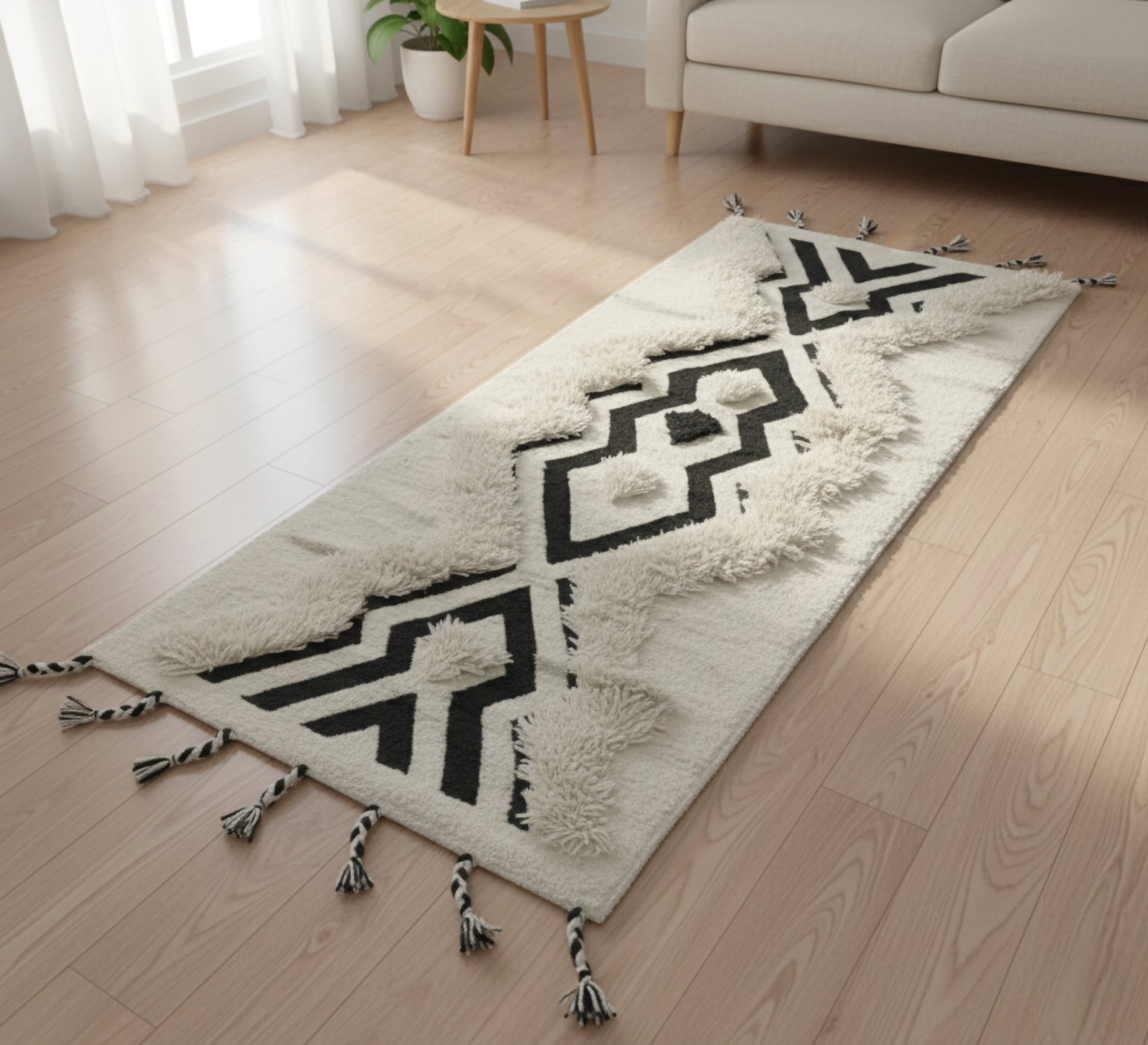 A rug with a chic bohemian touch - Vitrine Furniture - Accessories