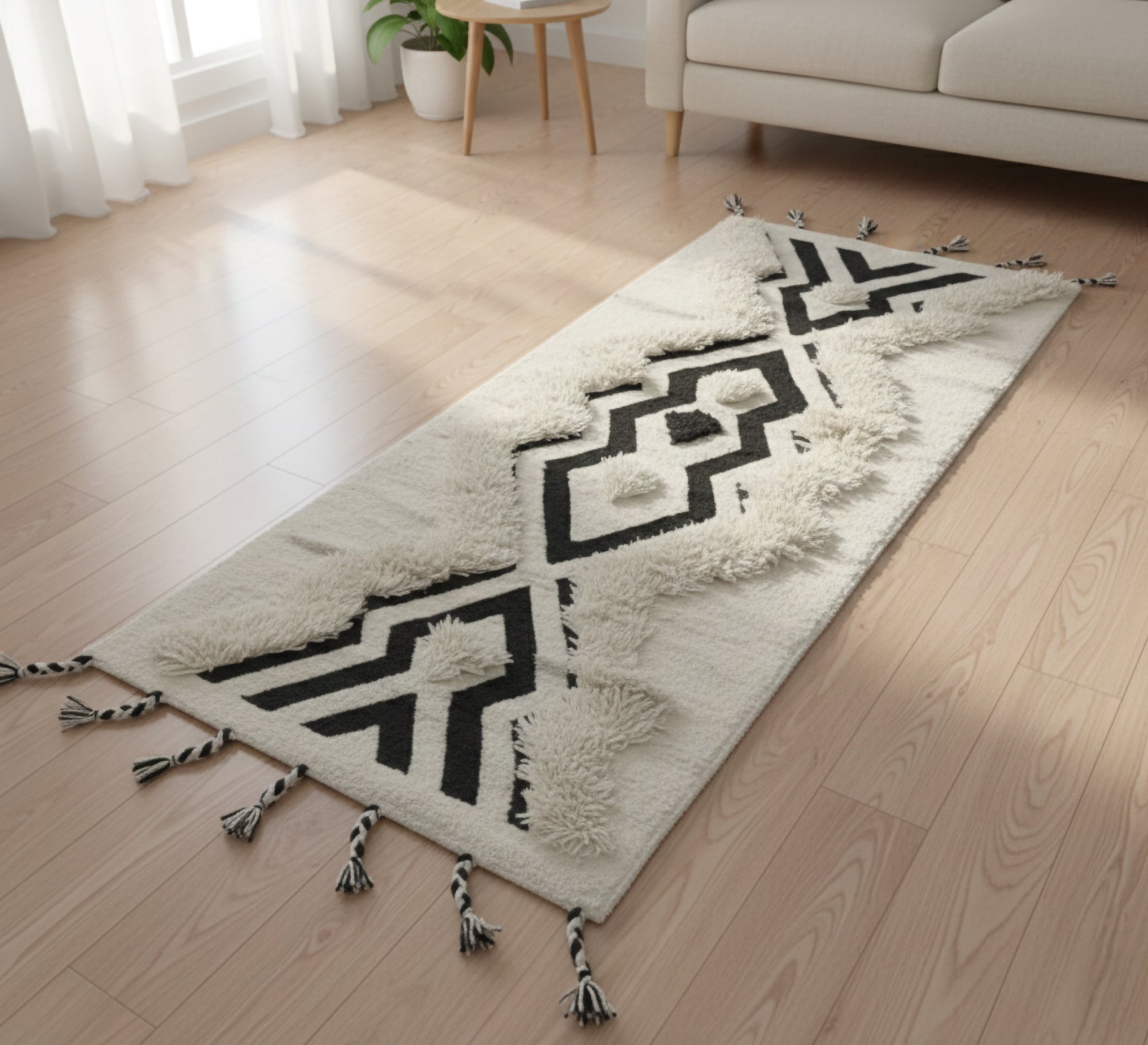 A rug with a chic bohemian touch - Vitrine Furniture - Accessories